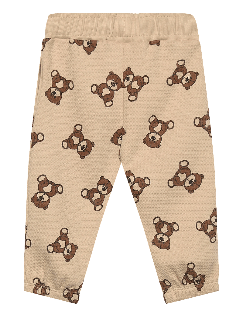 The New - TNSBPrimo Waffle Pants - sweatpants - humus aop - 1