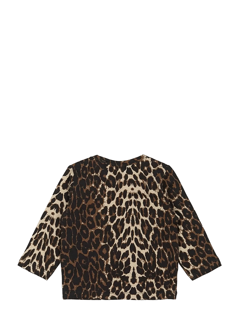 The New - TNSBPenny L_S Tee - långärmade t-shirts - feather gray aop - 1