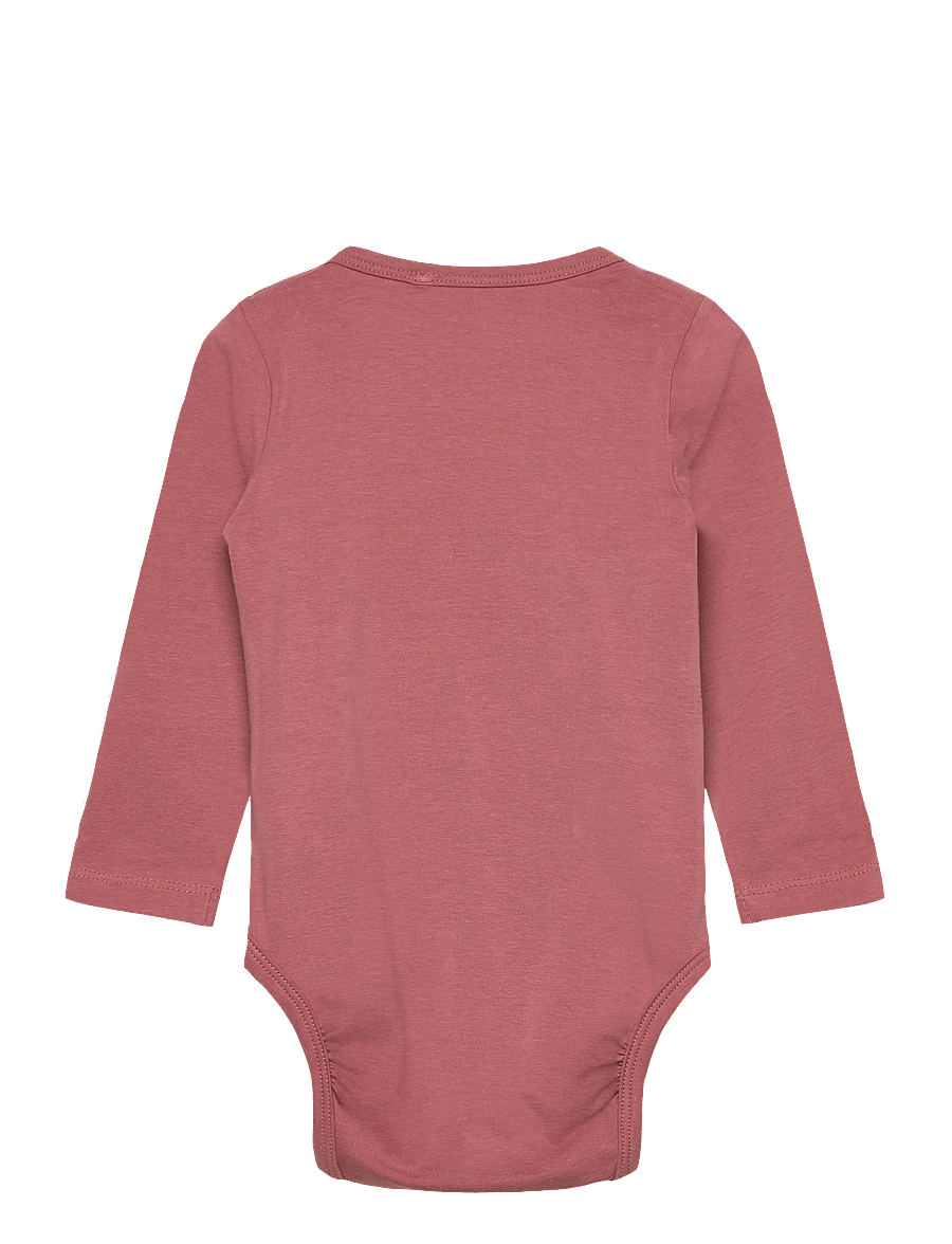The New - TNSBSister L_S Body - langærmede bodyer - withered rose - 2