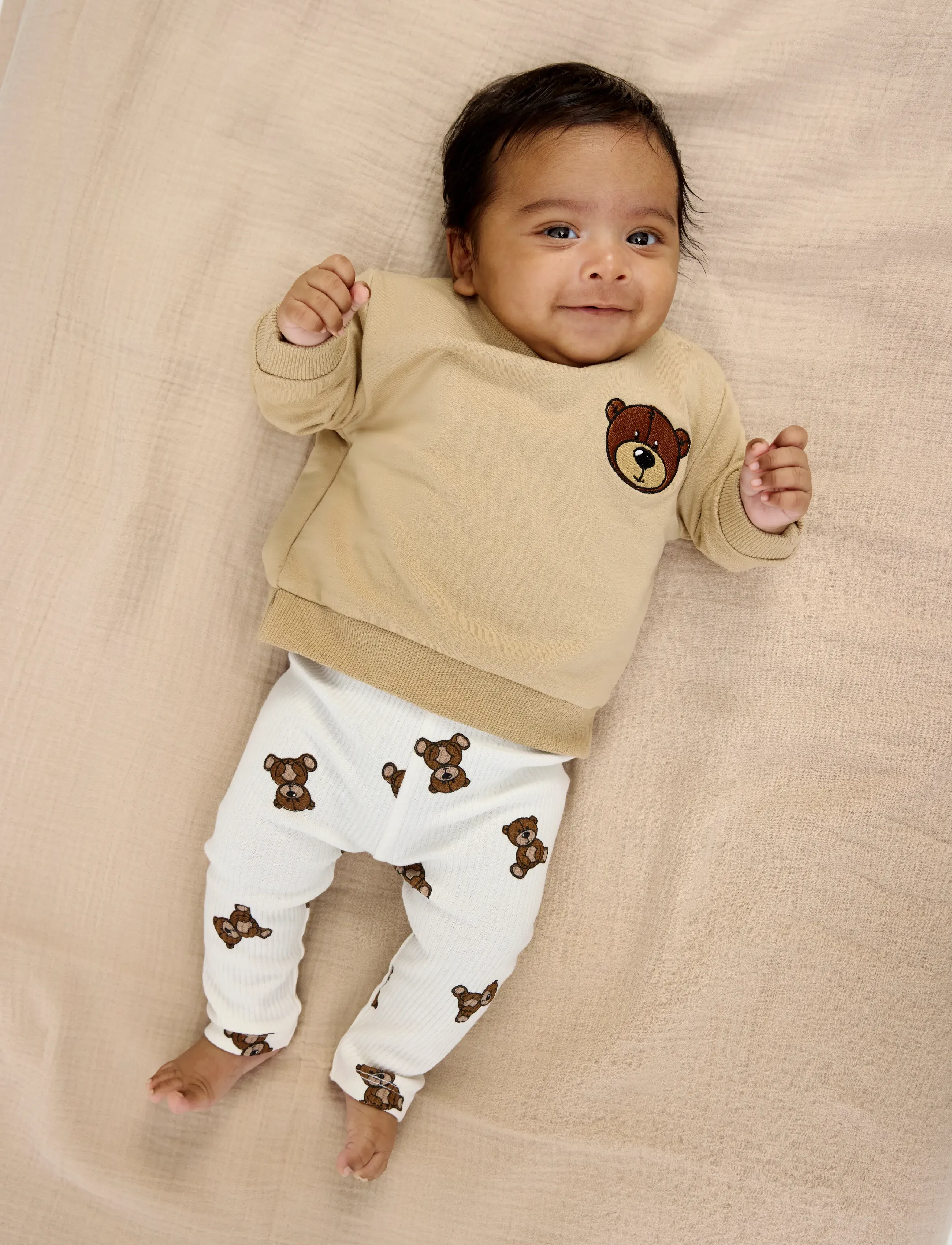 The New TNSBPhilbert Sweatshirt - Sweatshirts - HUMUS / beige