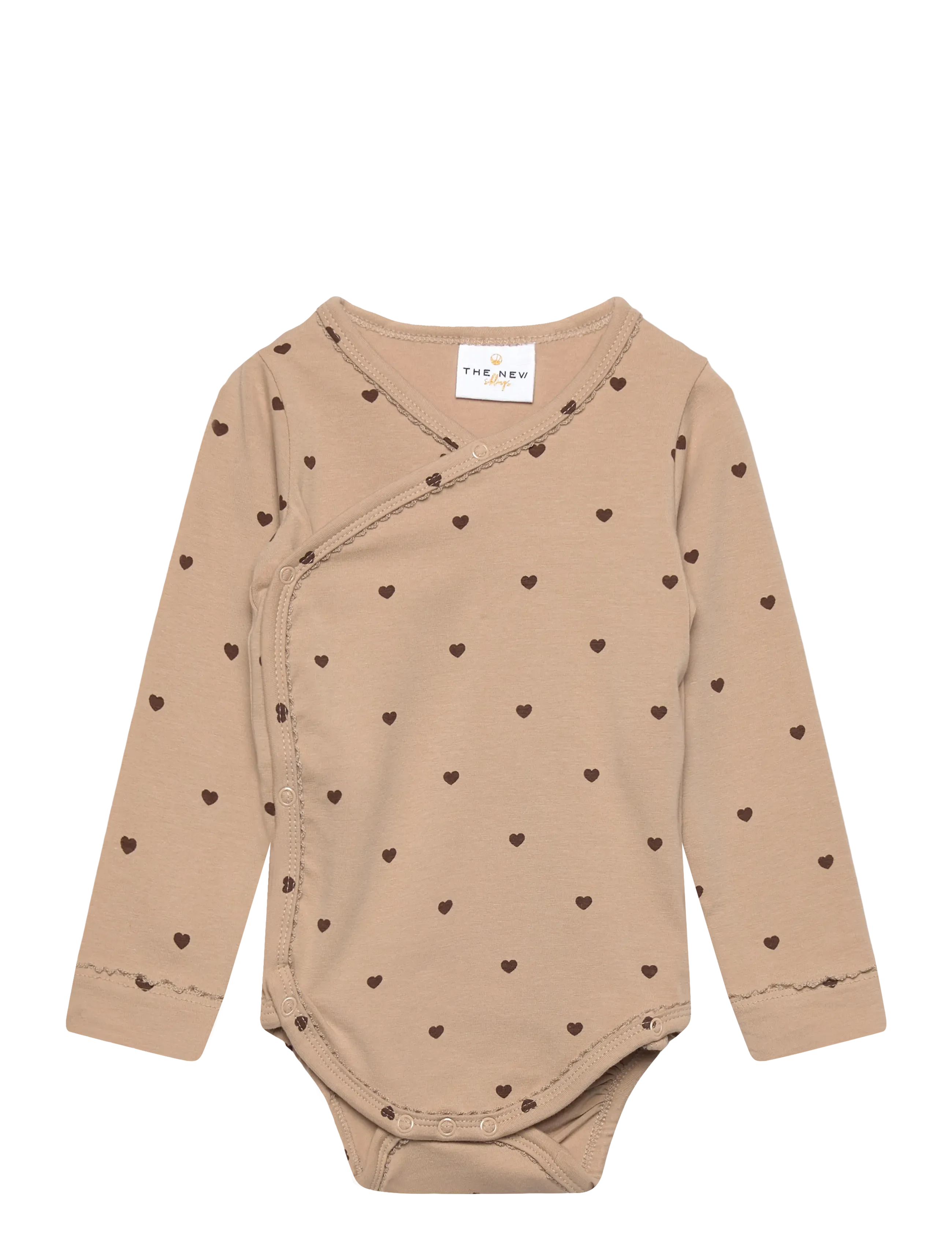 The New TNSBNova L_S Wrap Body - 4 for 3 - HUMUS AOP / brown
