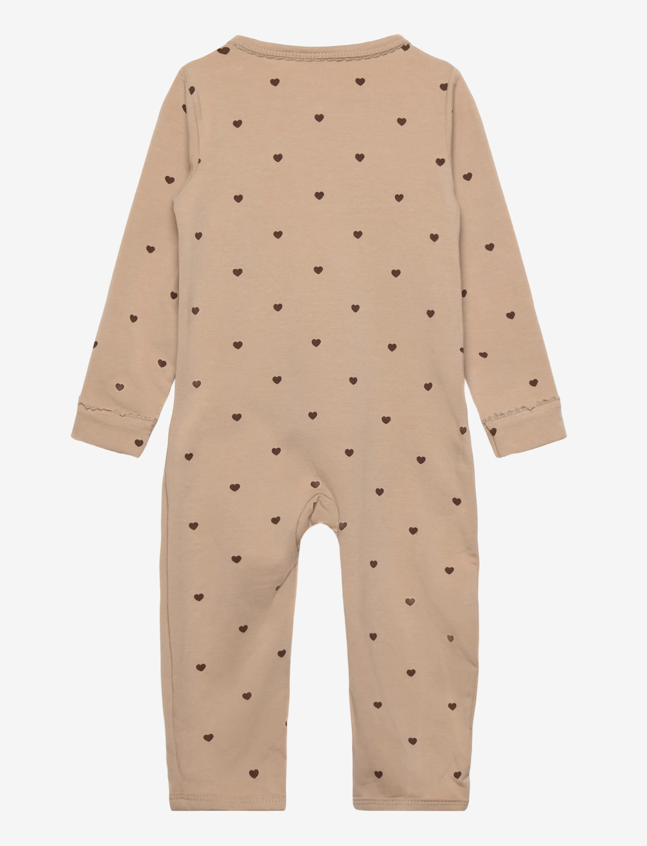 The New - TNSBNova L_S Wrap Jumpsuit - pikkade varrukatega - humus aop - 1