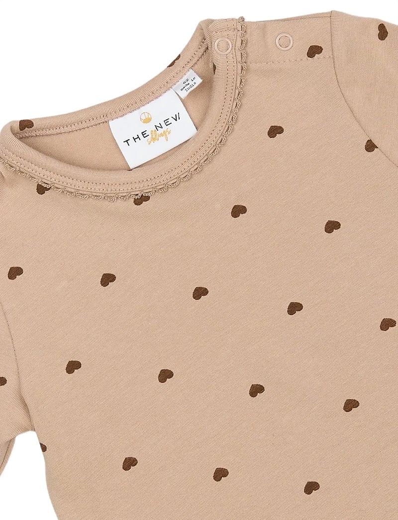 The New - TNSBNova L_S Tee - langærmede t-shirts - humus aop - 2