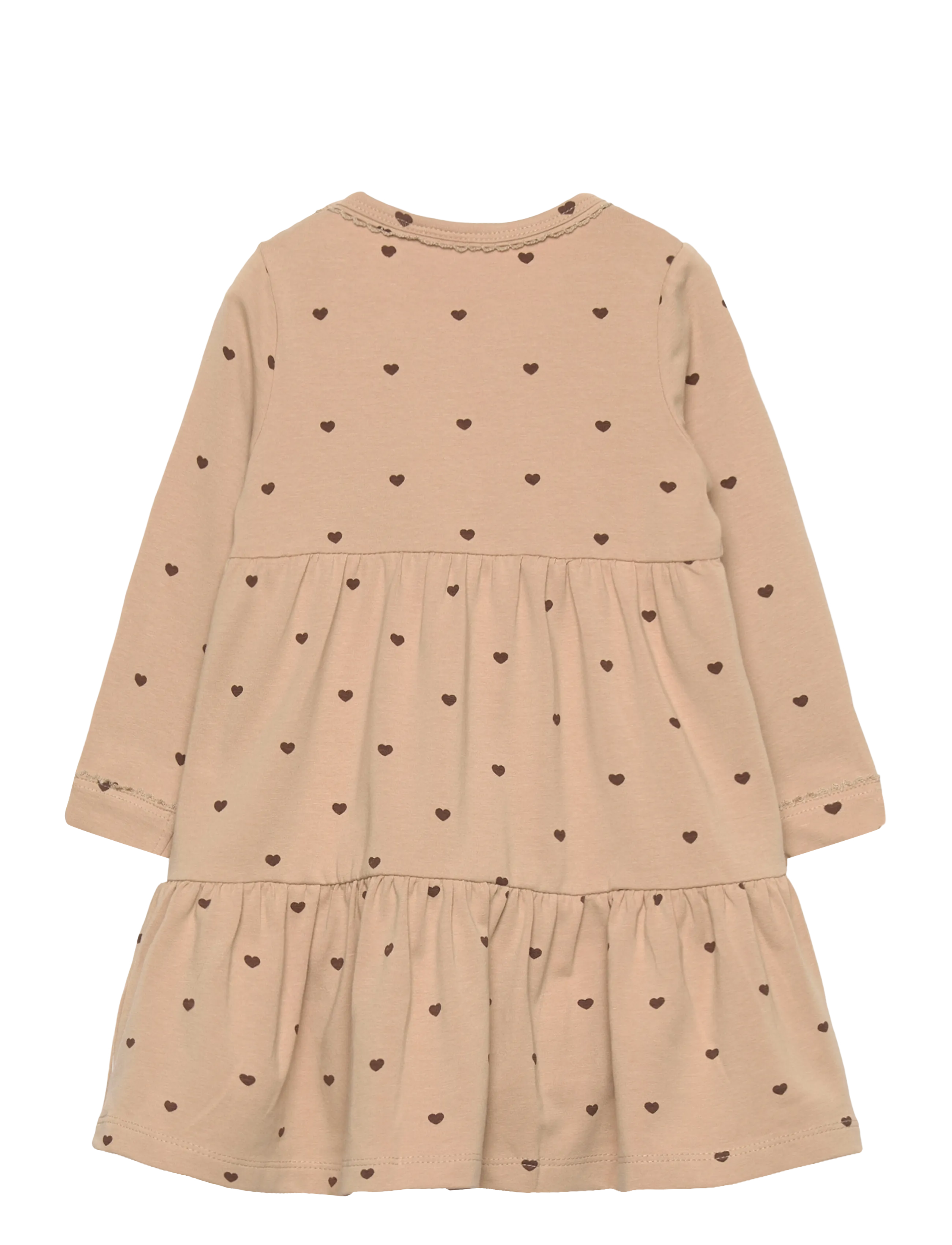 The New - TNSBNova L_S Bodydress - langärmelige babykleider - humus aop - 1