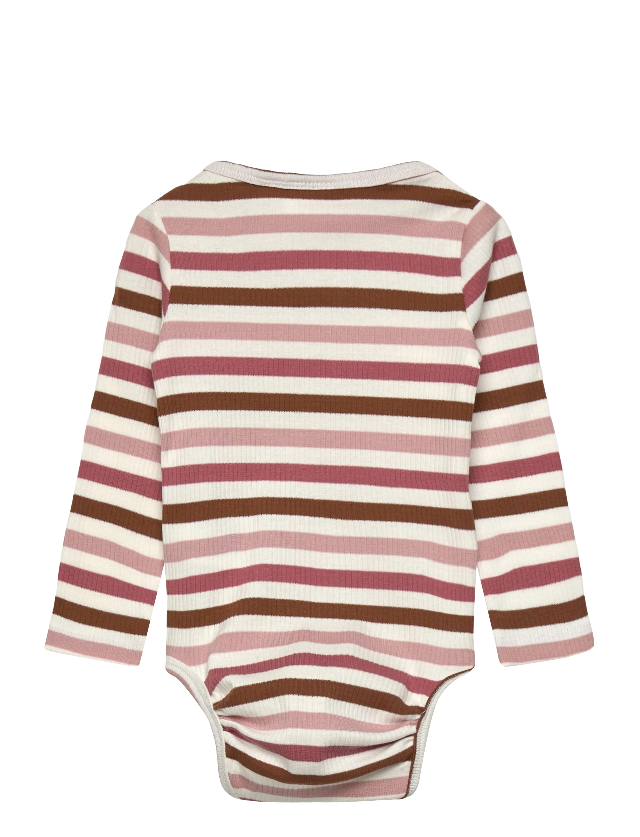 The New - TNSBPama L_S Rib Body - pikkade varrukatega - withered rose striped - 1