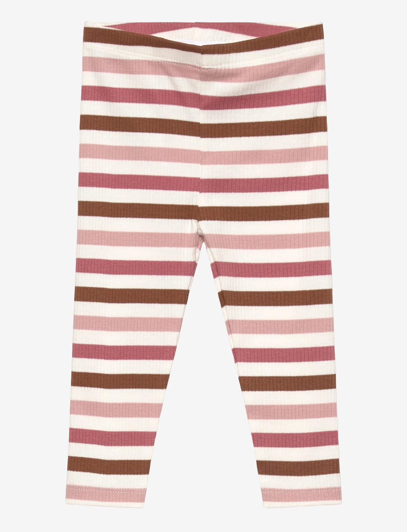 The New - TNSBPama Rib Leggings - retuusid - withered rose striped - 0