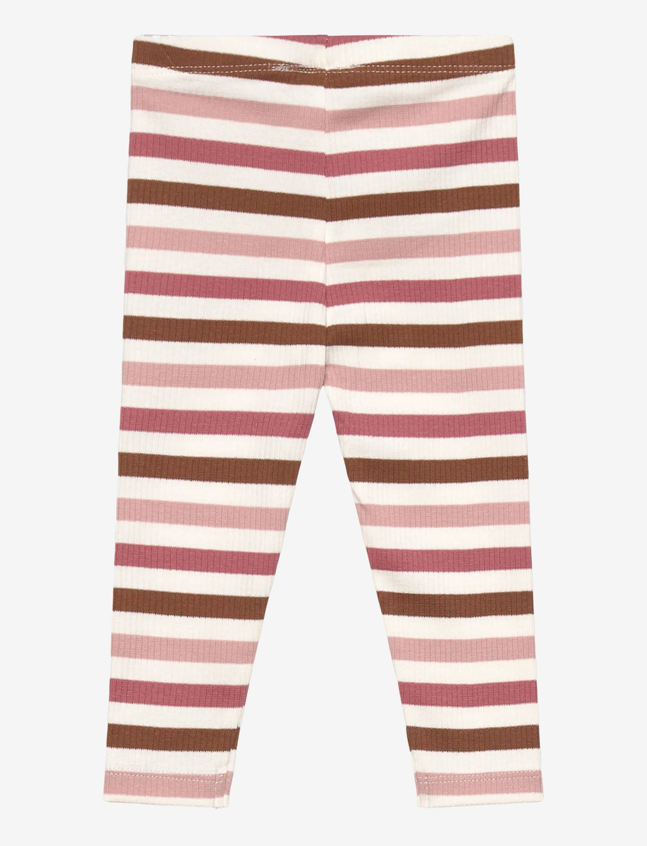 The New - TNSBPama Rib Leggings - retuusid - withered rose striped - 1