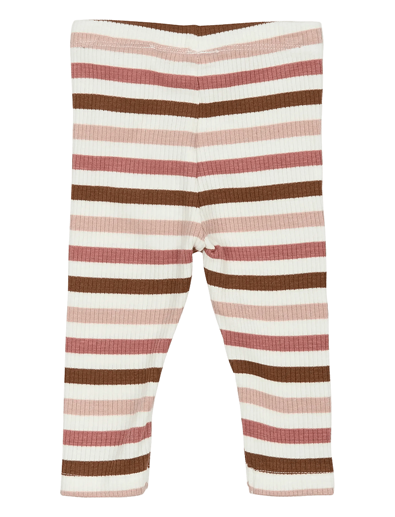 The New - TNSBPama Rib Leggings - leggings - withered rose striped - 2