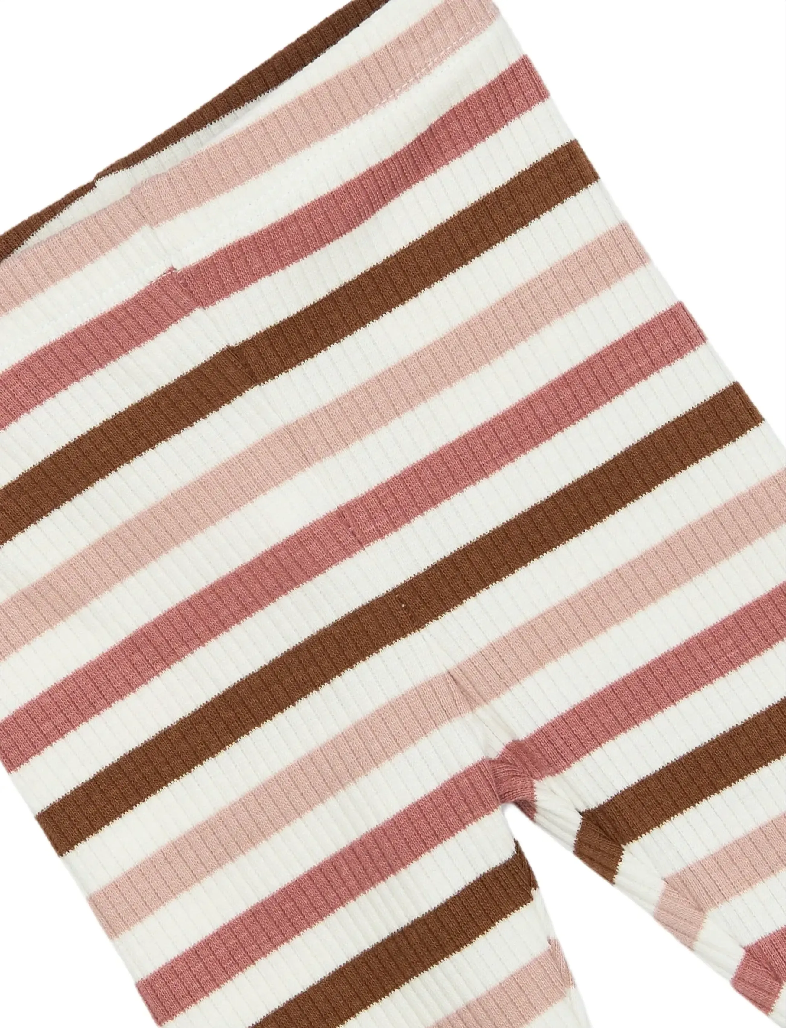 The New - TNSBPama Rib Leggings - leggings - withered rose striped - 4