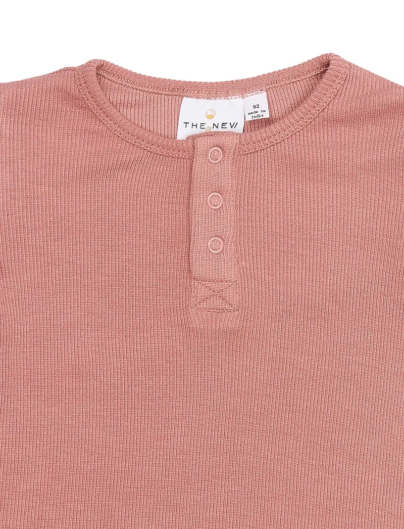The New - TNSBOriel S_S Rib Tee - kurzärmelige - old rose - 2