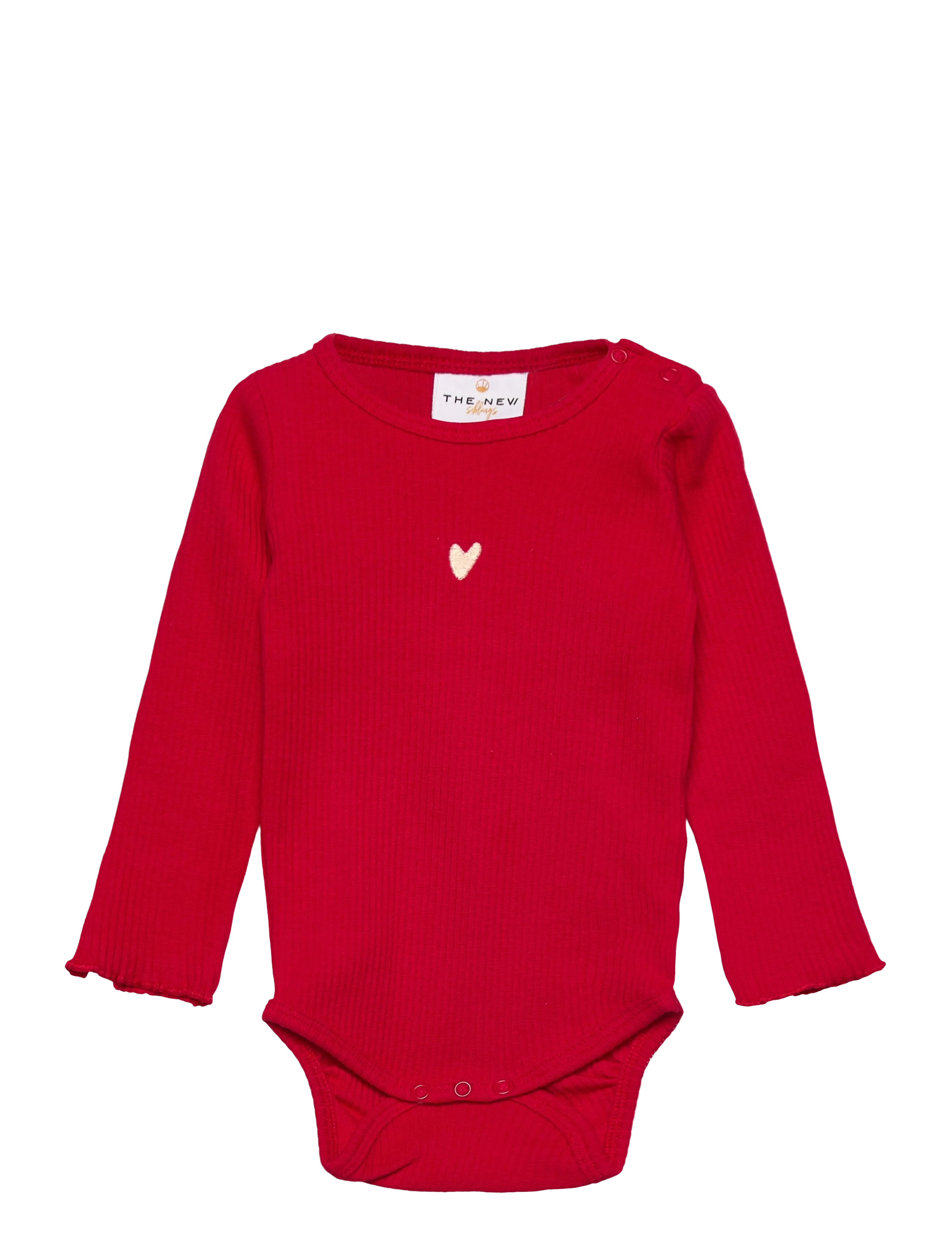 The New TNSBRianna L_S Rib Body - Pikkade varrukatega - SKI PATROL / red