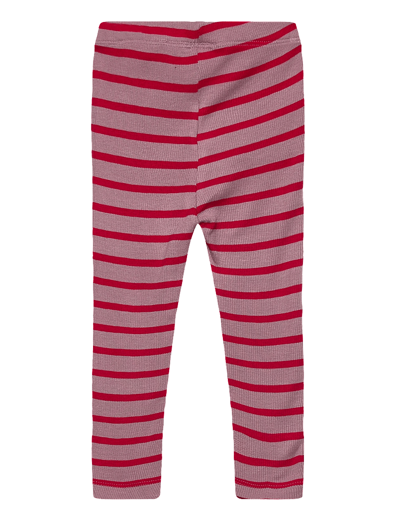 The New - TNSBRie Rib Leggings - leggings - mauve shadows striped - 1