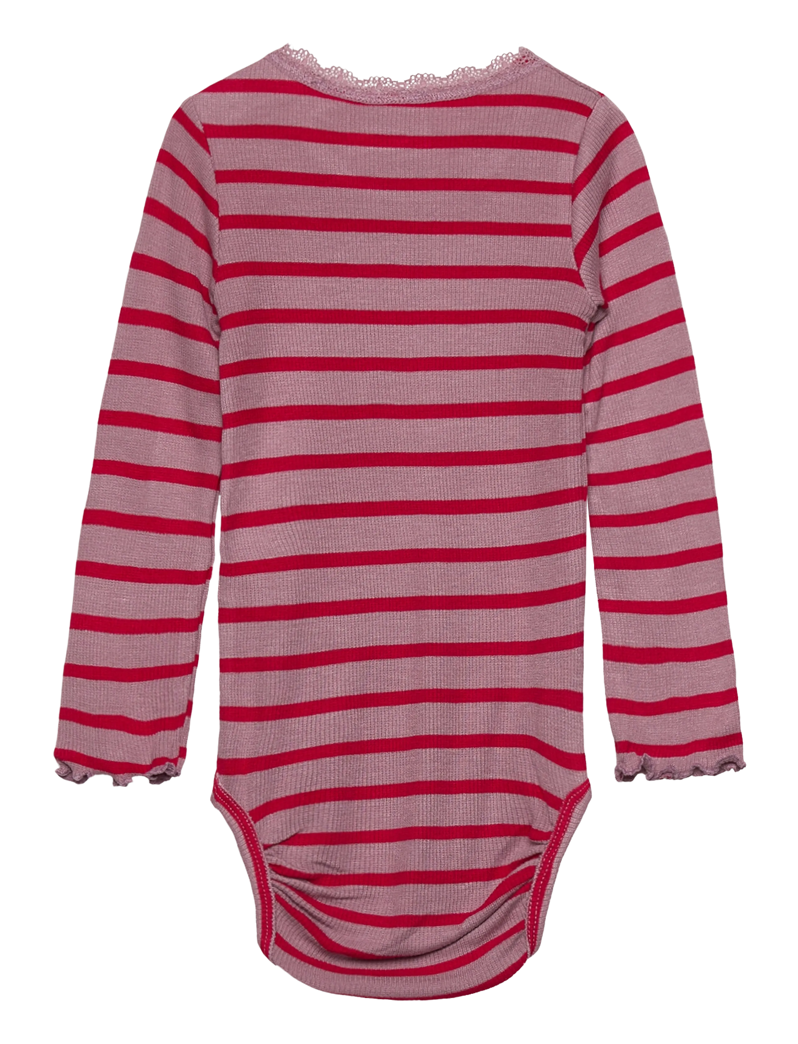 The New - TNSBRie L_S Rib Body - mauve shadows striped - 1