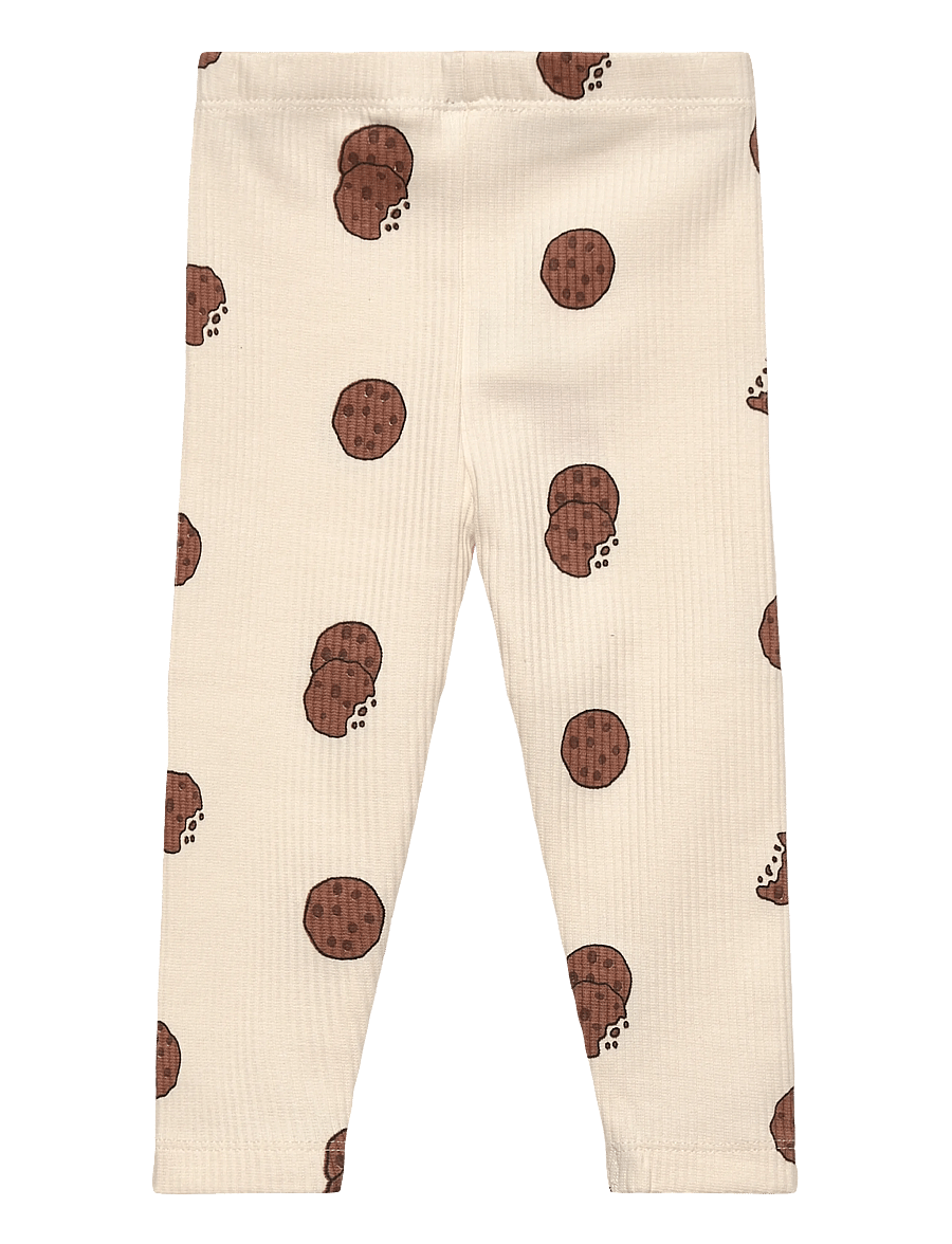 The New - TNSBRyan Rib Leggings - gardenia aop - 1