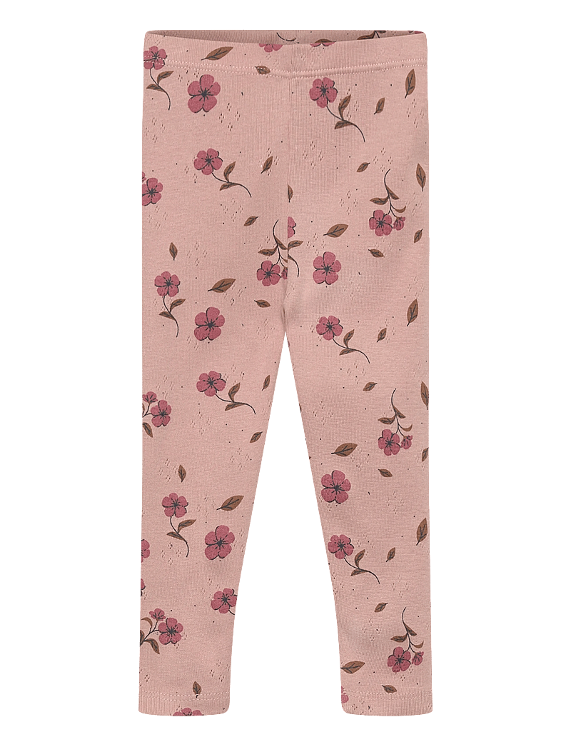 The New - TNSBPicole Pointelle Leggings - retuusid - adobe rose aop - 0