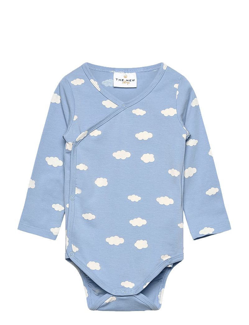 The New - TNSBPaco L_S Wrap Body - powder blue aop - 0