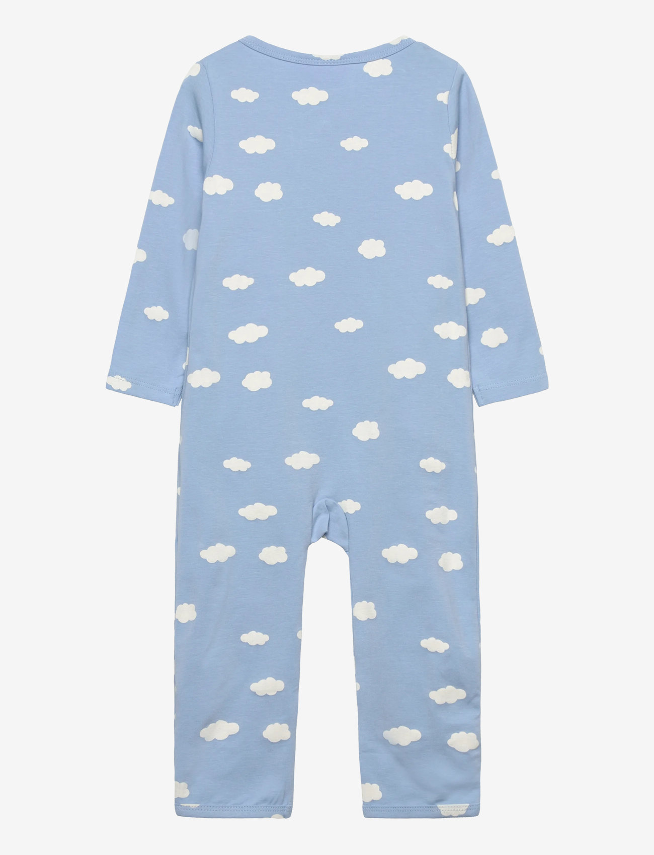 The New - TNSBPaco L_S Wrap Jumpsuit - pikkade varrukatega - powder blue aop - 1