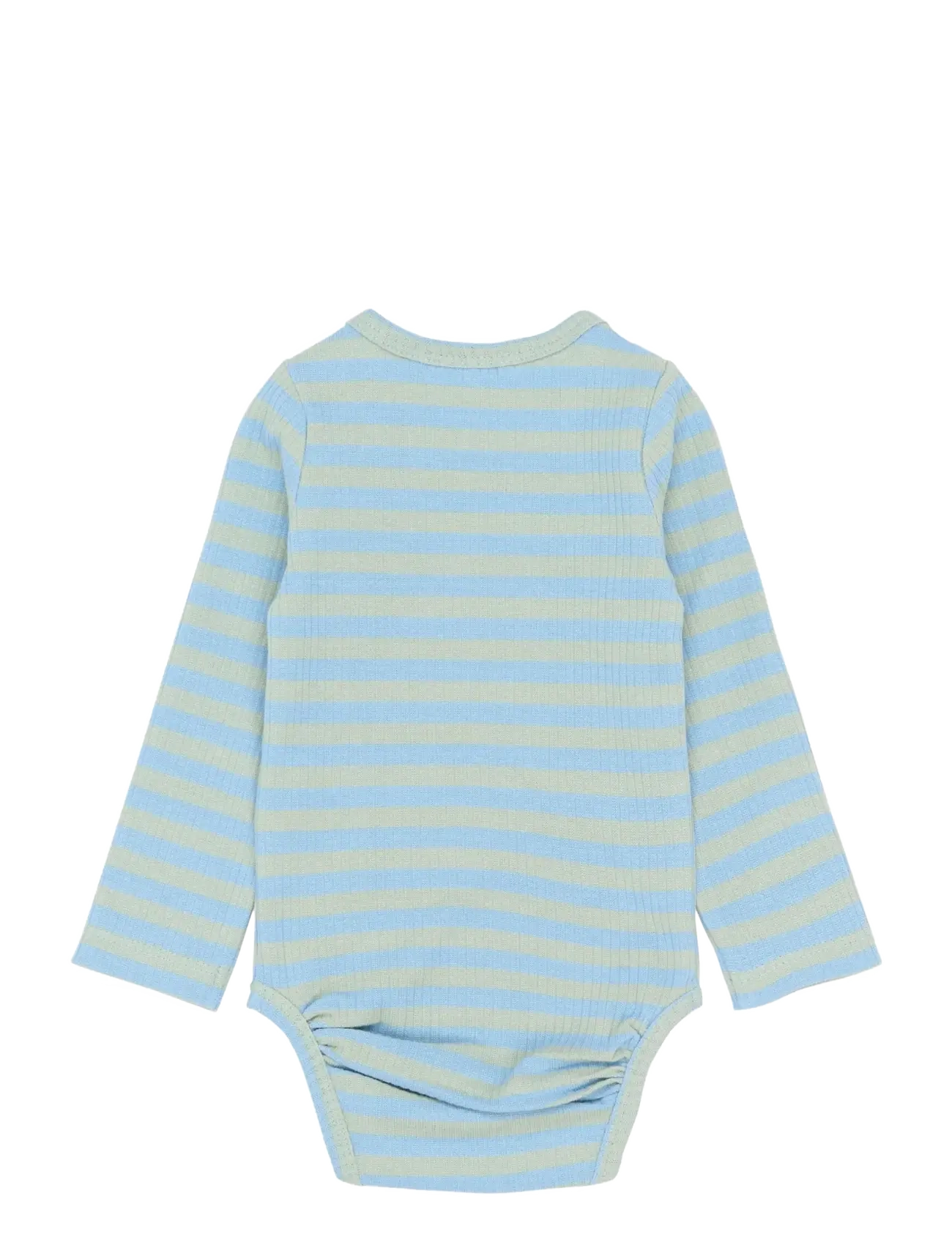 The New - TNSBFro L_S Rib Body - langærmede bodyer - forever blue striped - 1