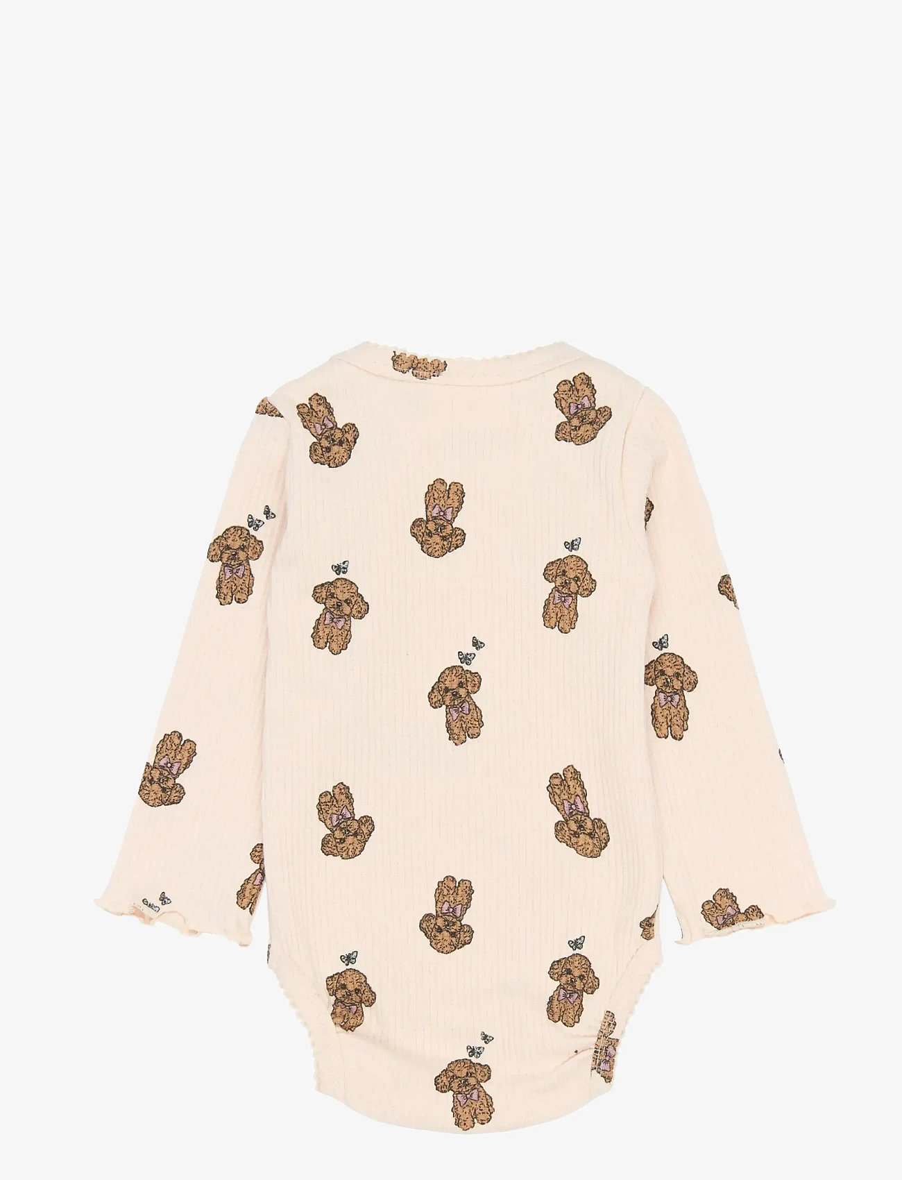 The New - TNSBSona L_S Rib Body - langärmelig - silver peony aop - 1