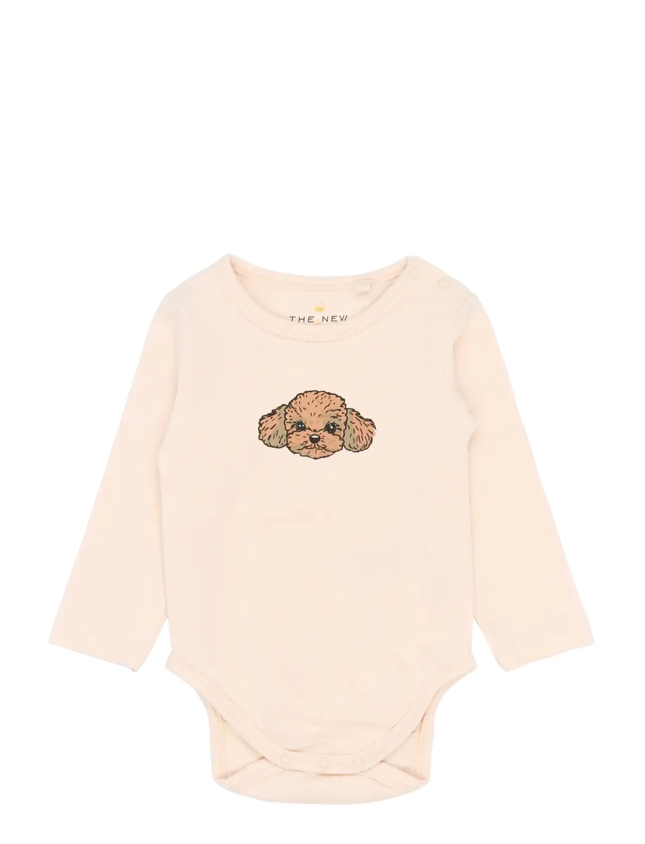The New Tnsbsadie L_S Body, 80, Pink, Bodys > Langærmede, Børn
