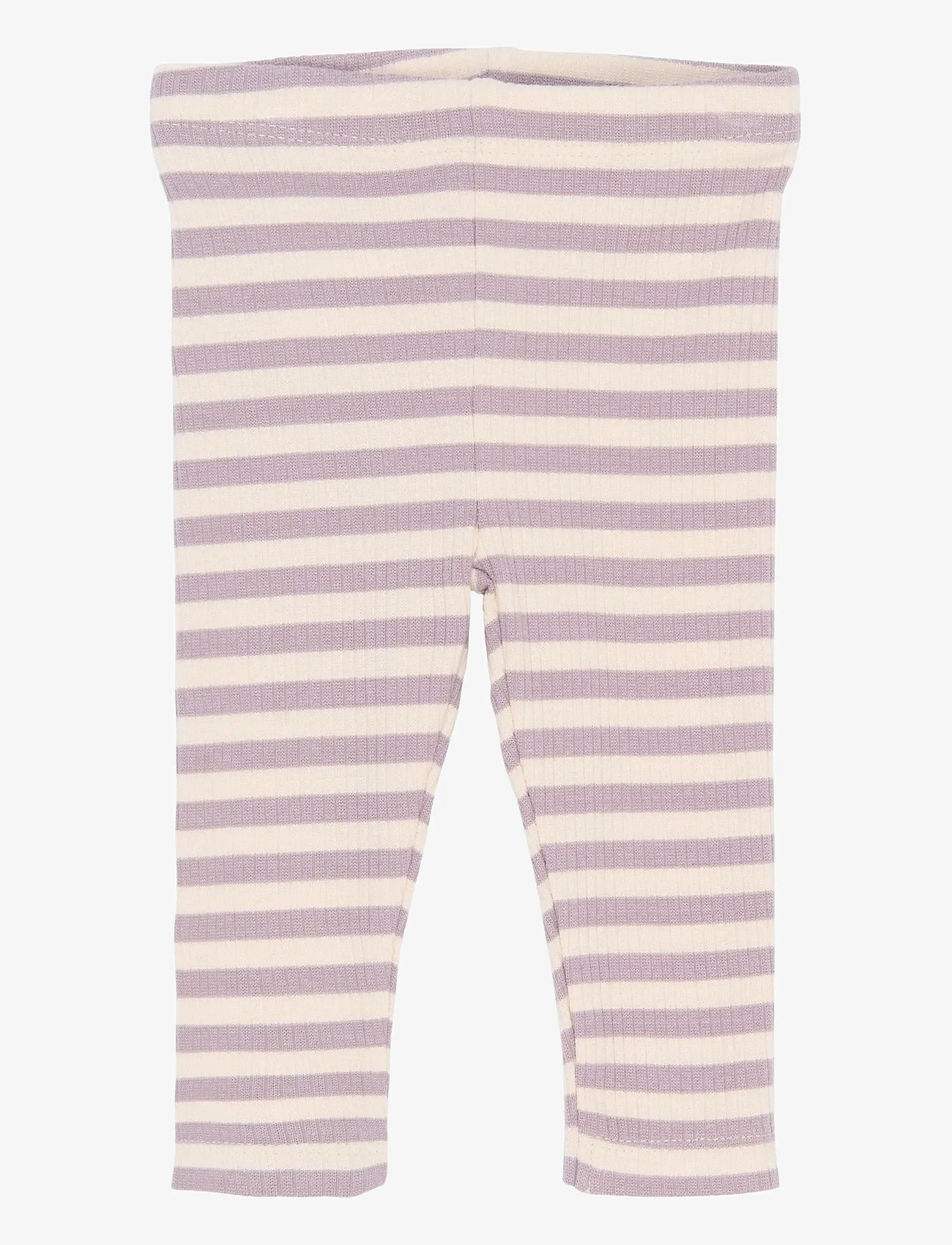 The New - TNSBFro Rib Leggings - gode sommertilbud - sea fog striped - 0