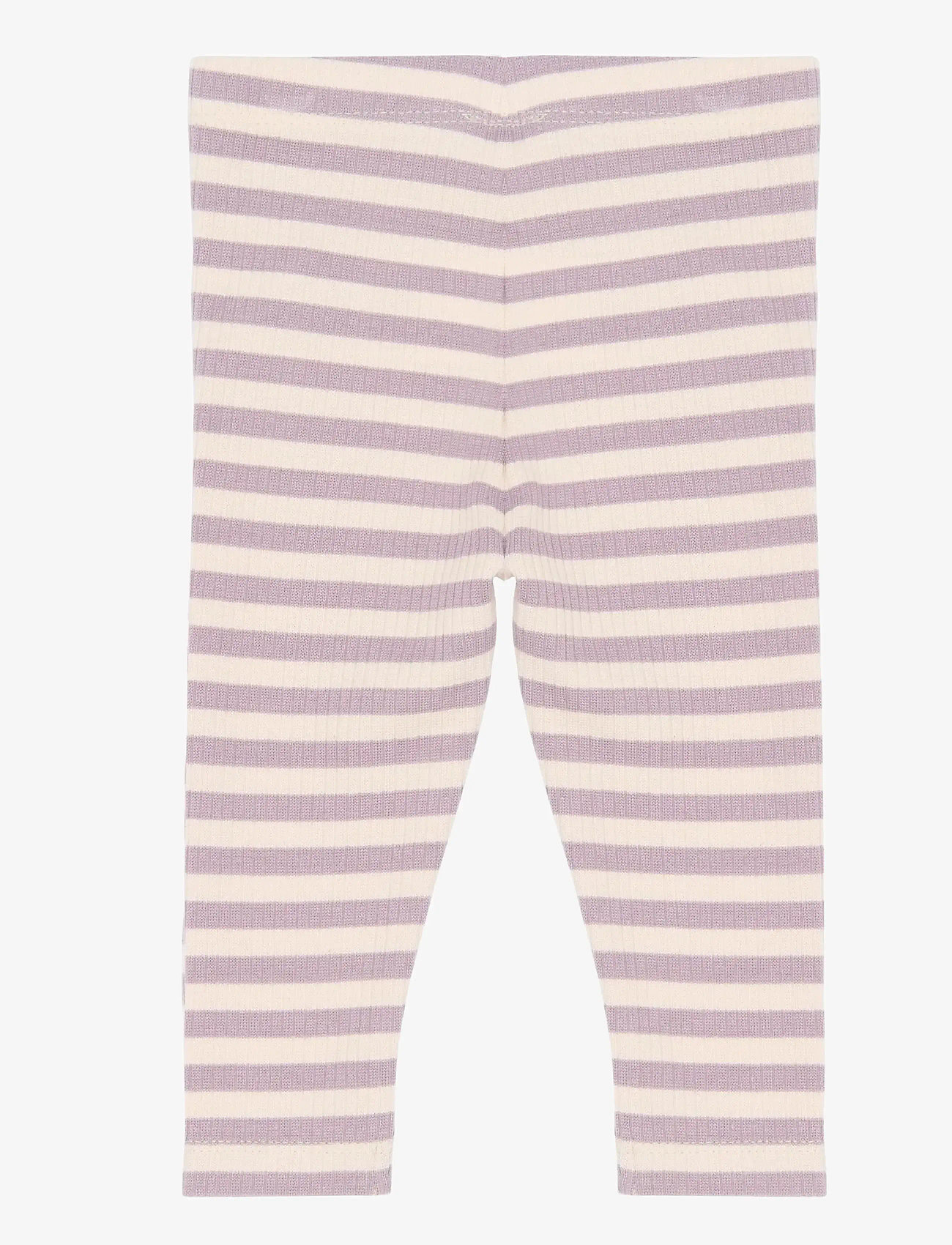 The New - TNSBFro Rib Leggings - gode sommertilbud - sea fog striped - 1