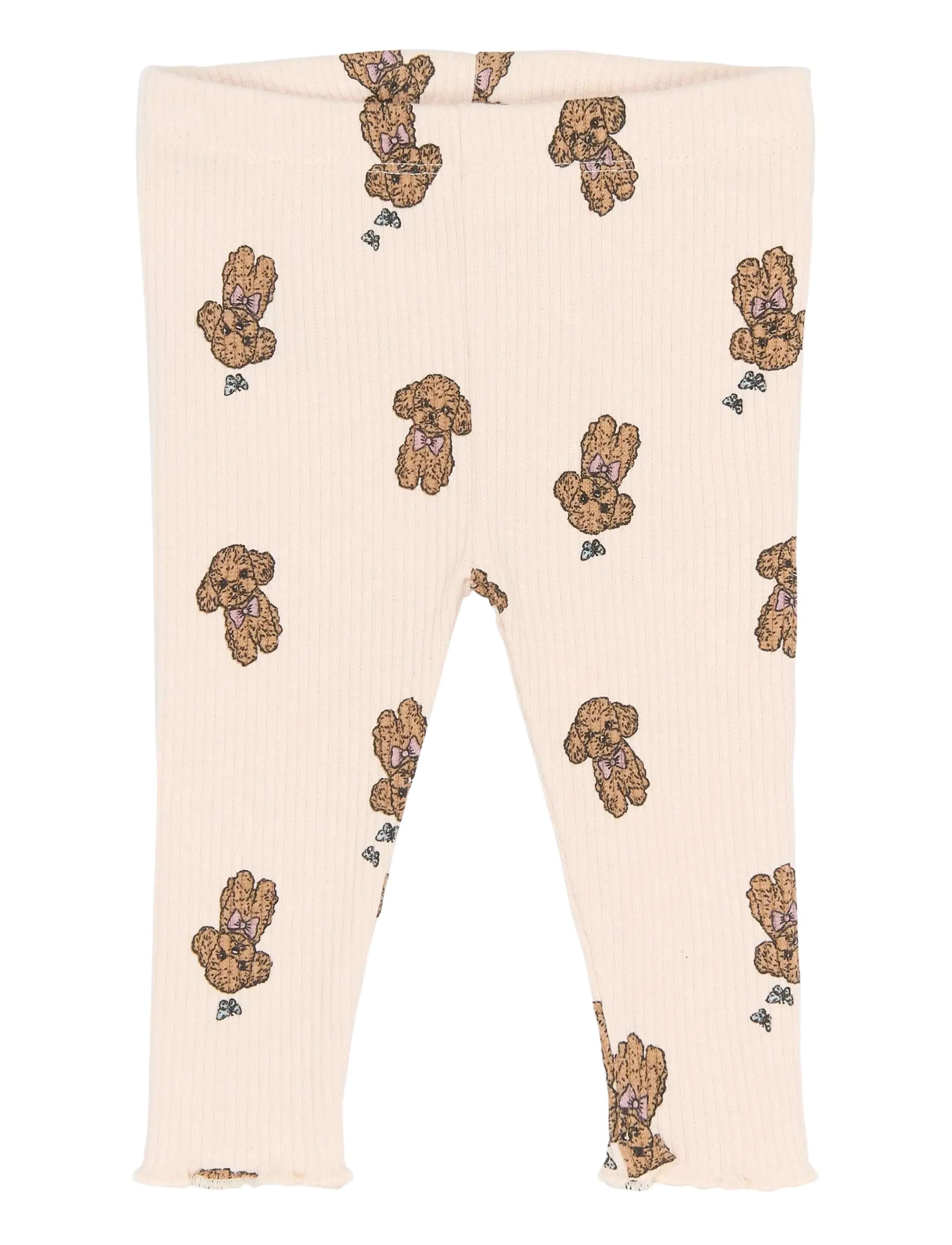 The New TNSBSona Rib Leggings - Clothing - SILVER PEONY AOP / pink/rose