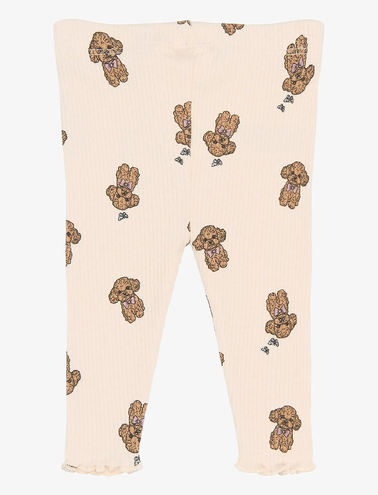 The New - TNSBSona Rib Leggings - leggingsit - silver peony aop - 1