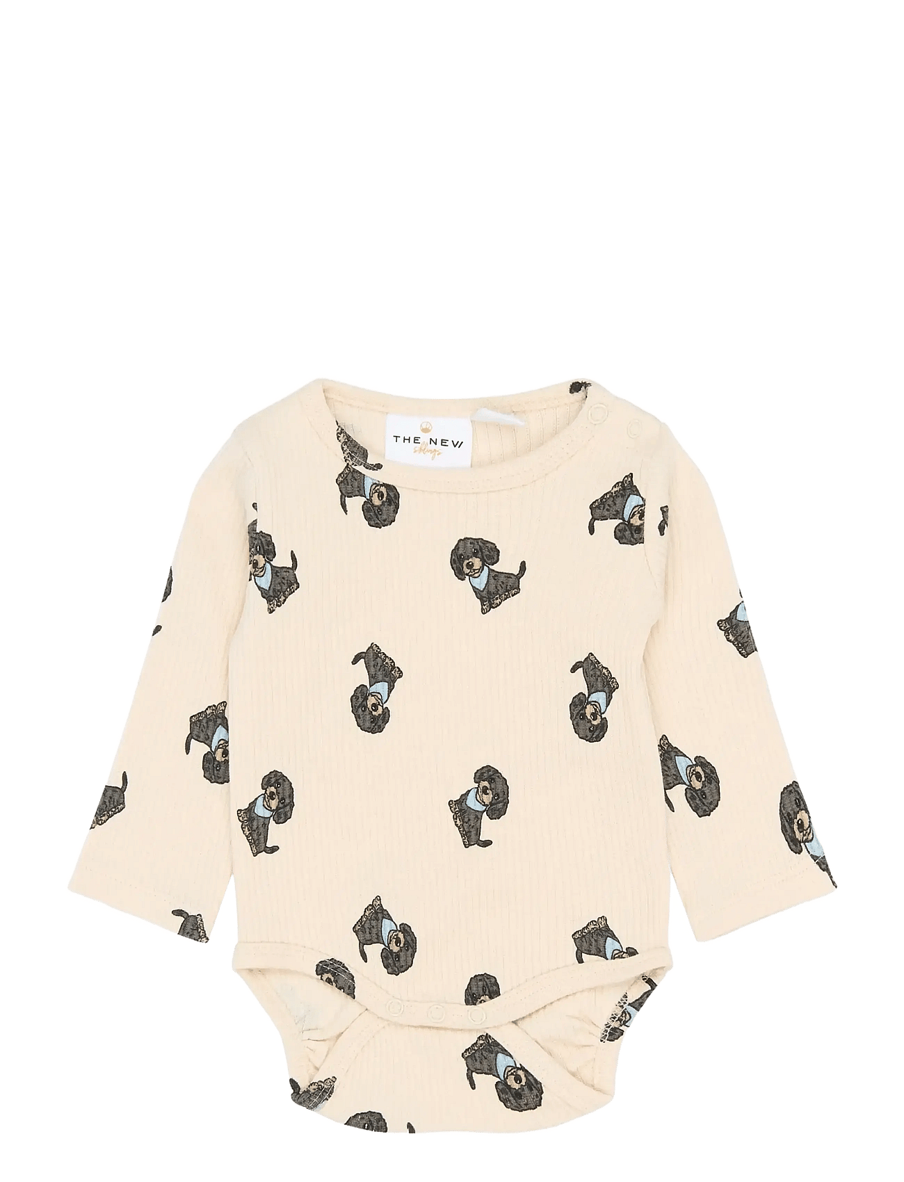 TNSBSylvan L_S Rib Body - GARDENIA AOP