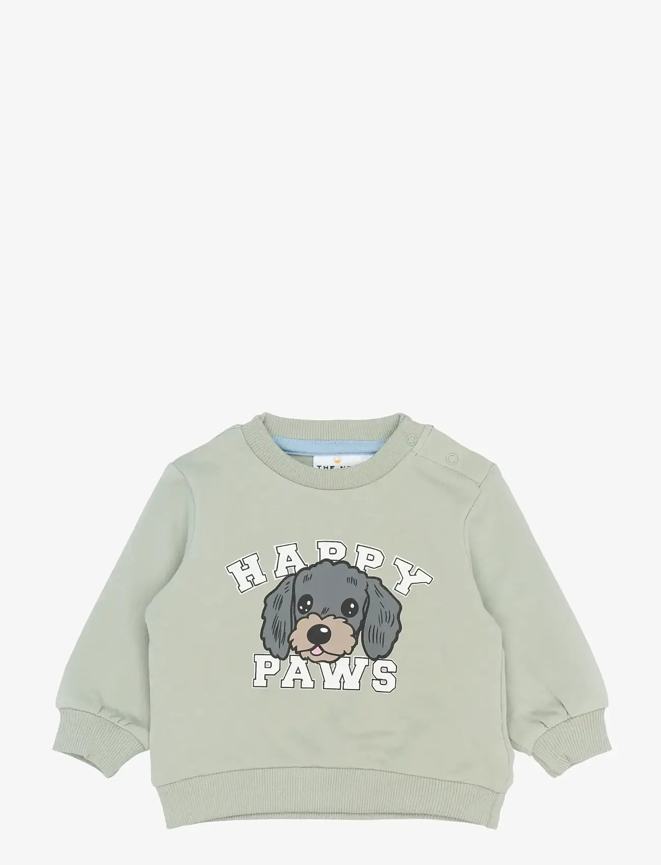The New - TNSBSacarias Sweatshirt - sweatshirts - aqua gray - 1