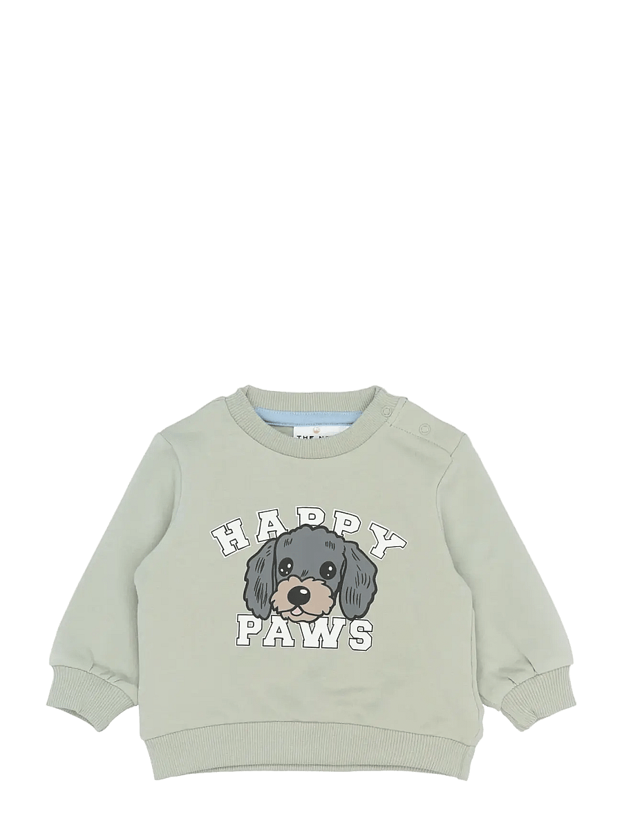 The New - TNSBSacarias Sweatshirt - sweatshirts - aqua gray - 1