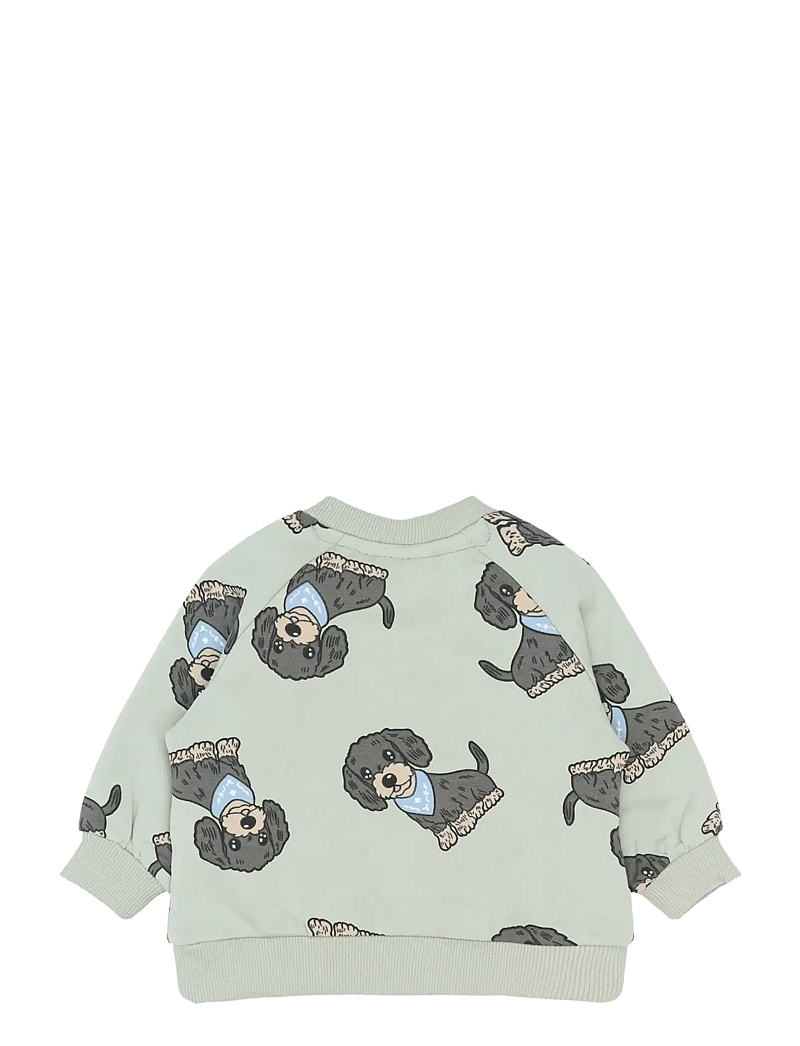 The New - TNSBSofus Sweatshirt - sweatshirts - aqua gray aop - 1
