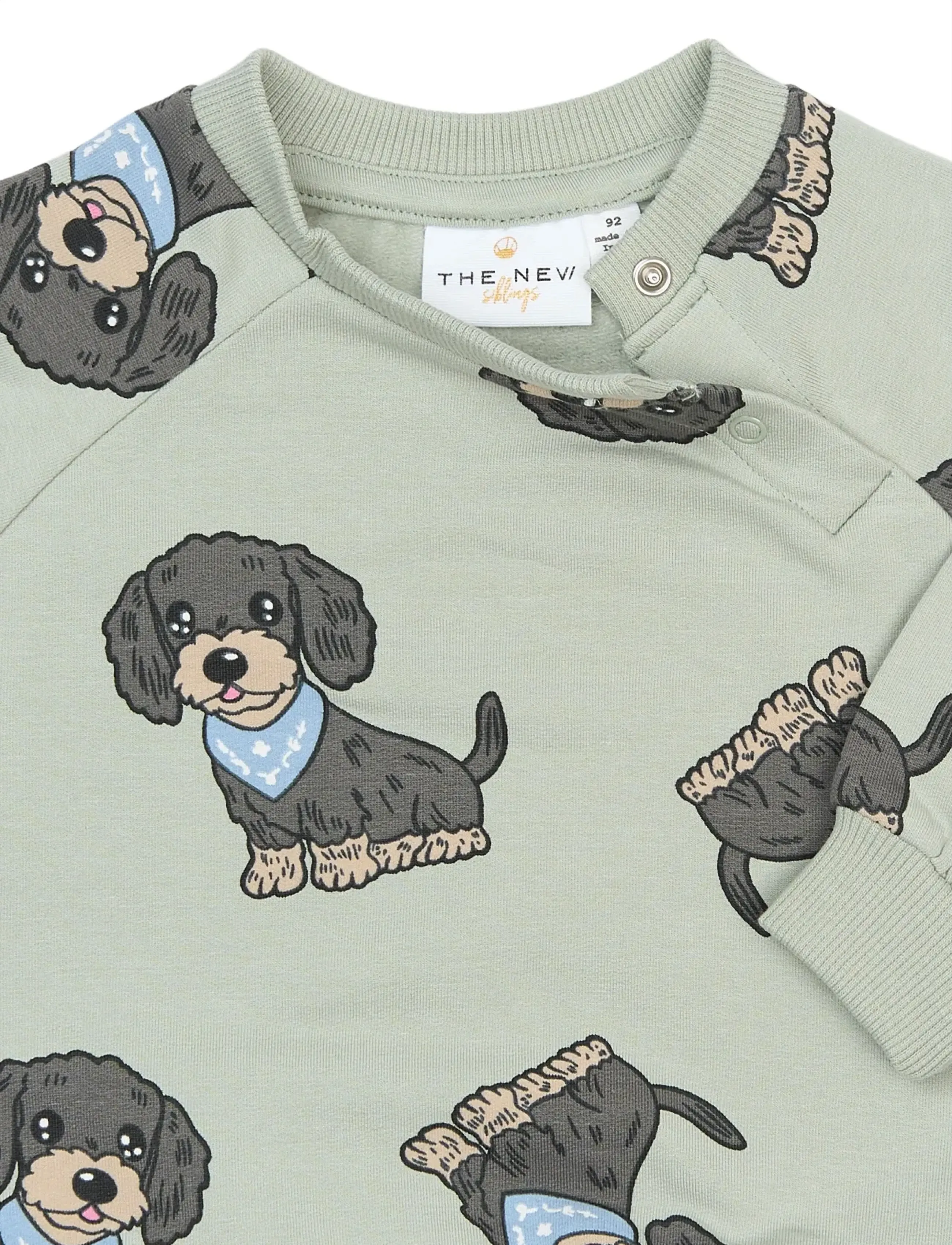The New - TNSBSofus Sweatshirt - dressipluusid - aqua gray aop - 2