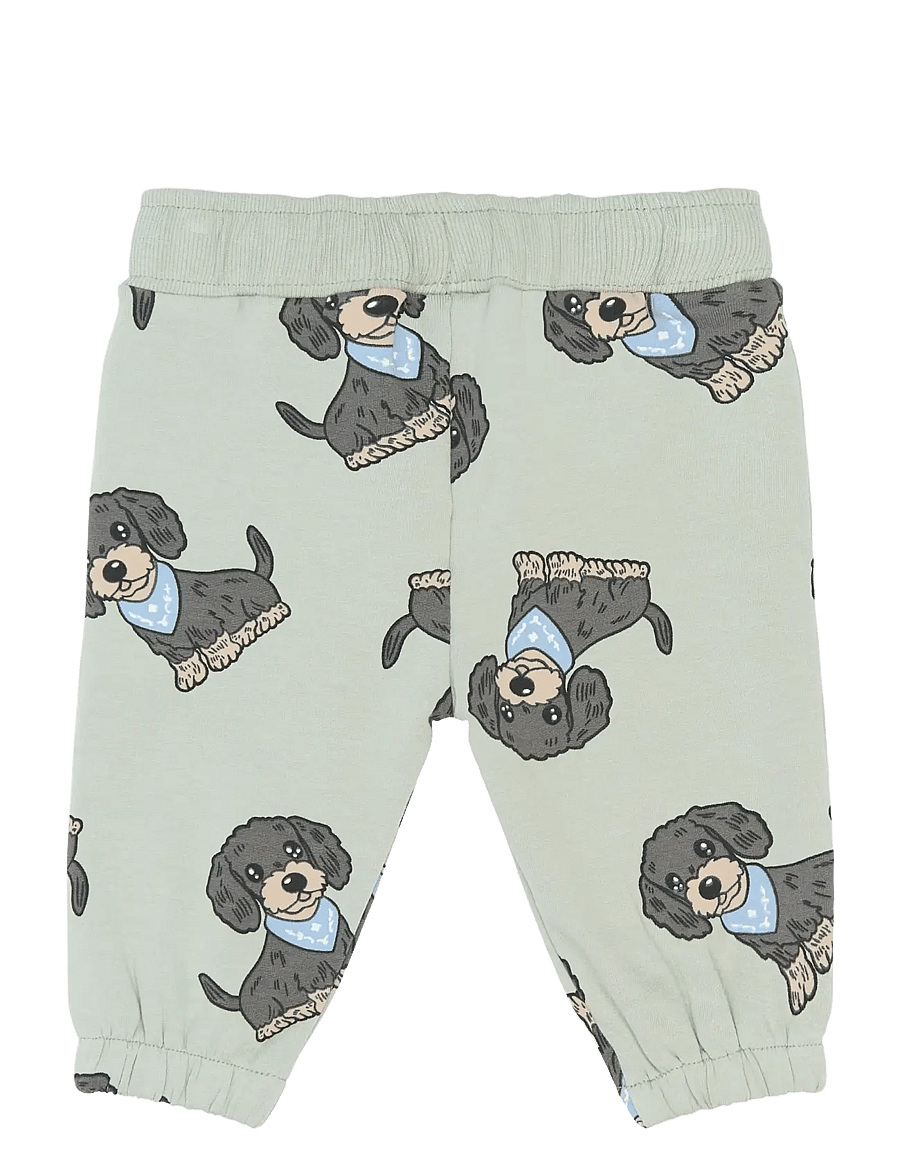 The New - TNSBSofus Sweatpants - jogginghosen - aqua gray aop - 1