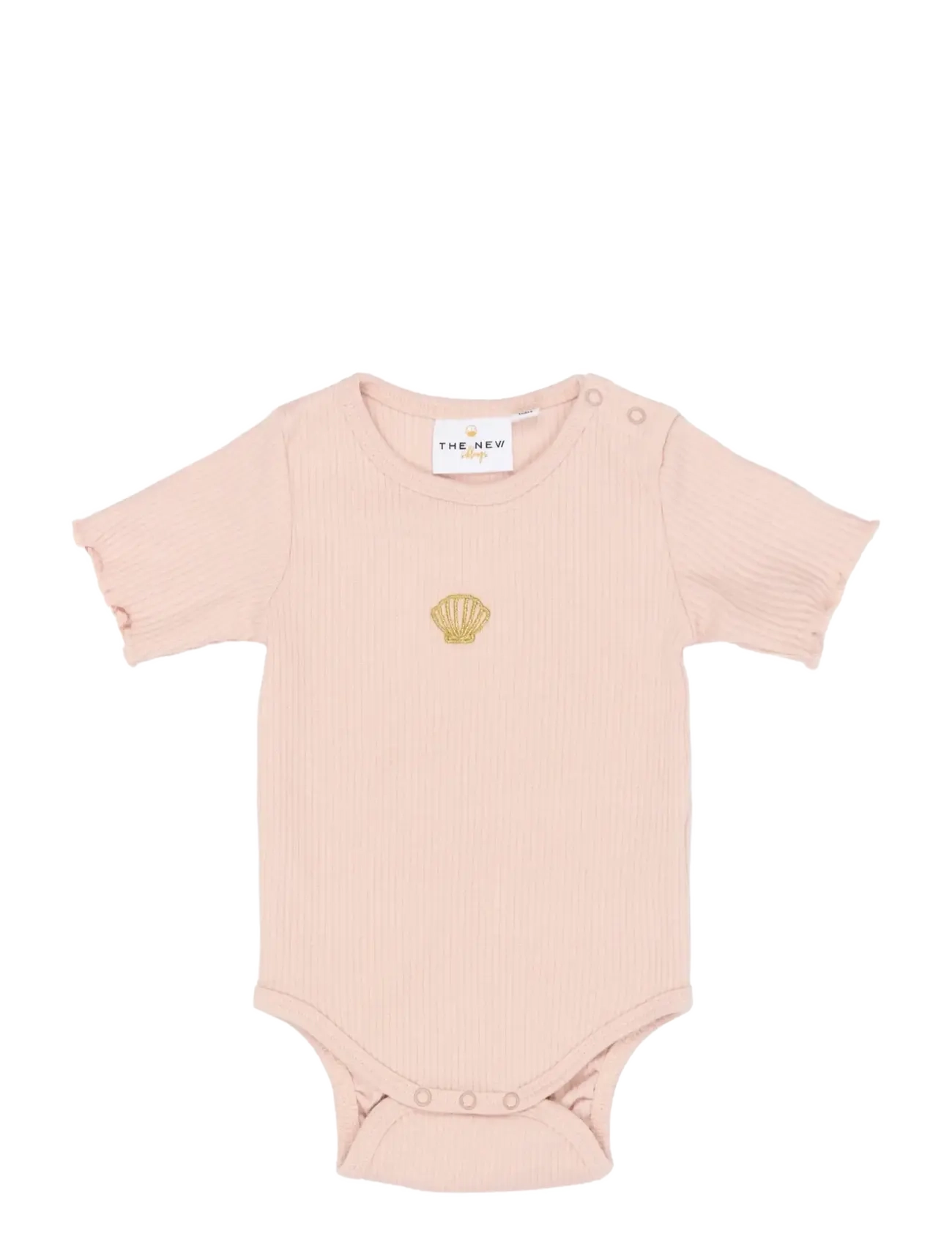 The New TNSBTianna S_S Rib Body - Bodid - PEACH WHIP / pink/rose