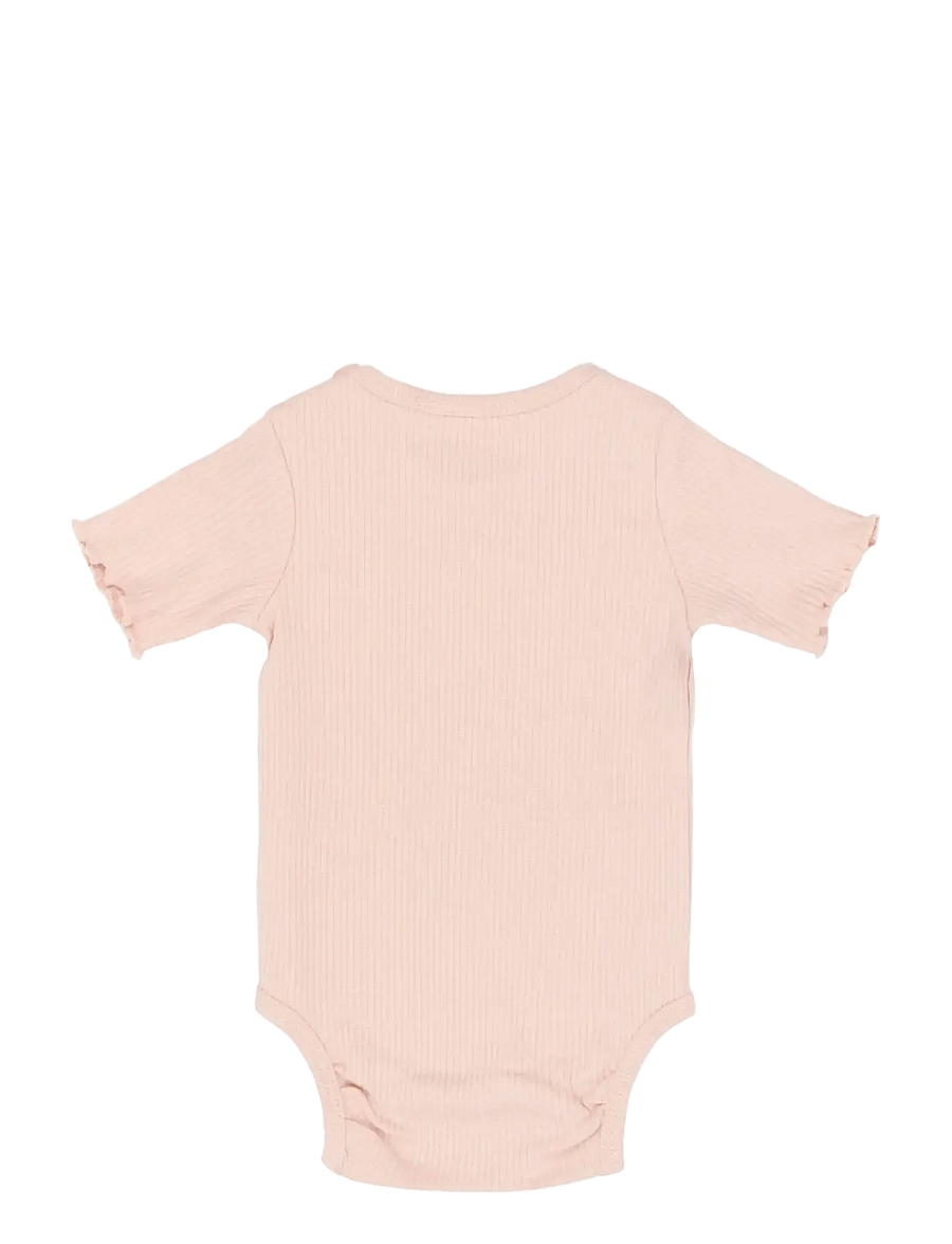 The New - TNSBTianna S_S Rib Body - rompers met korte mouwen - peach whip - 2