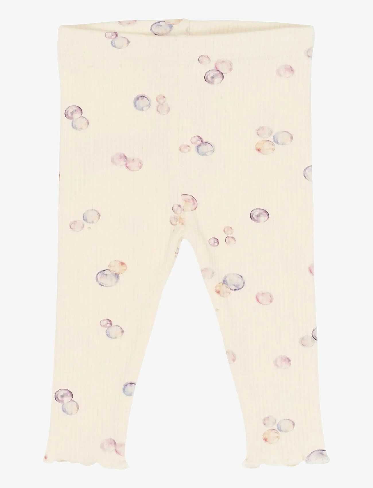 The New - TNSBTamma Rib Leggings - leggings - gardenia aop - 1
