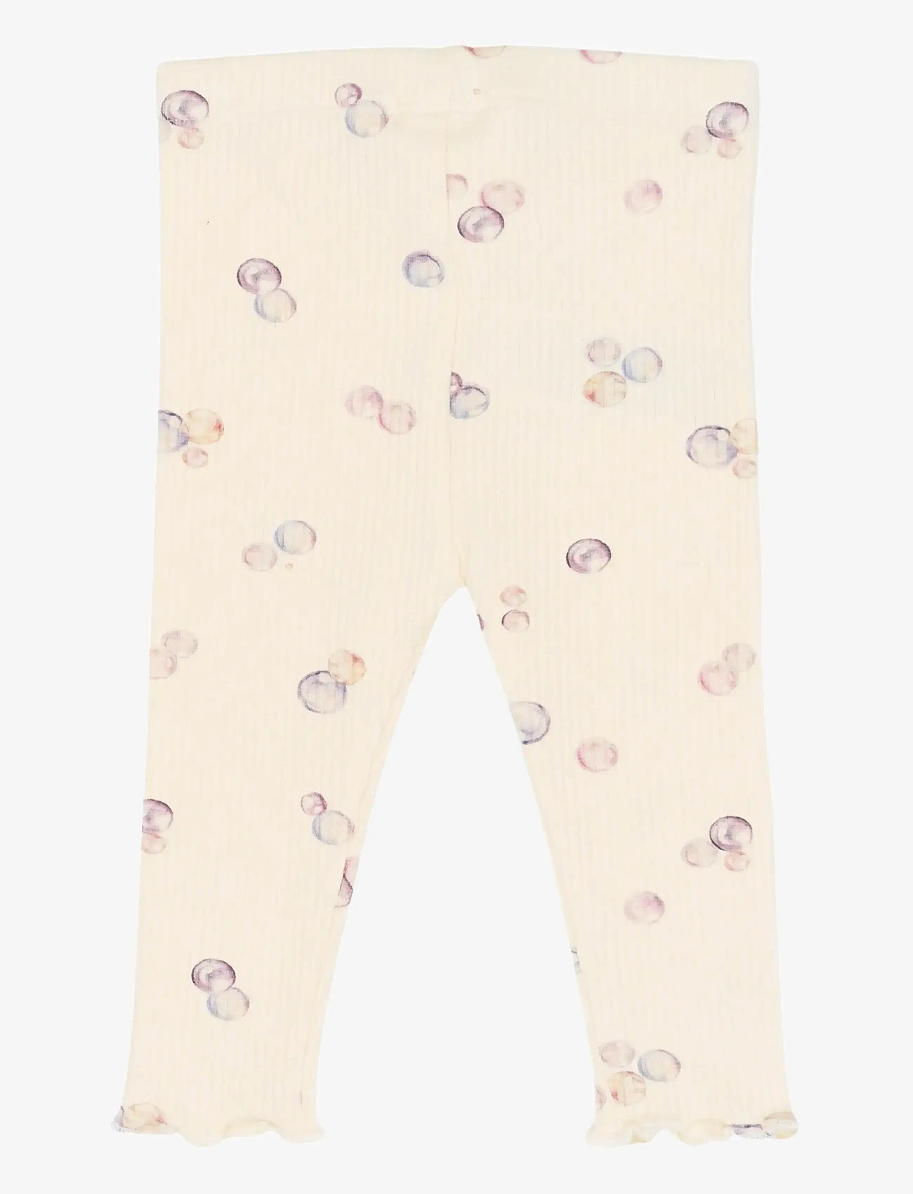 The New - TNSBTamma Rib Leggings - leggings - gardenia aop - 2