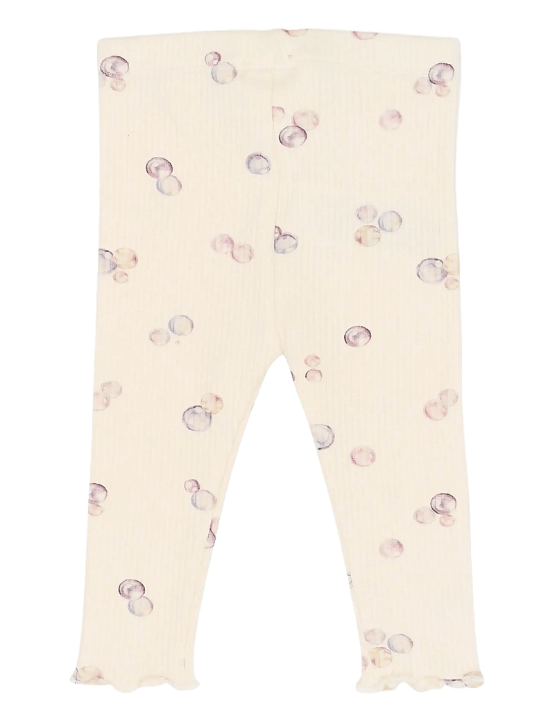 The New - TNSBTamma Rib Leggings - leggings - gardenia aop - 2