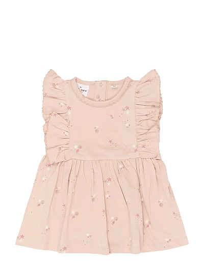 The New TNSBTova S_L Bodydress - Baby dresses - PEACH WHIP AOP / pink/rose