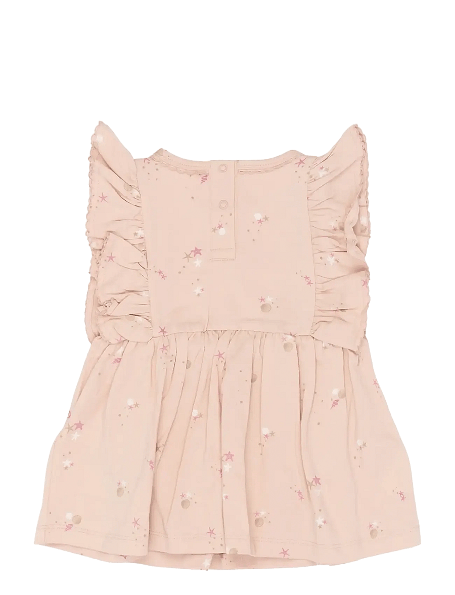 The New - TNSBTova S_L Bodydress - robes pour bébés à manches courtes - peach whip aop - 2