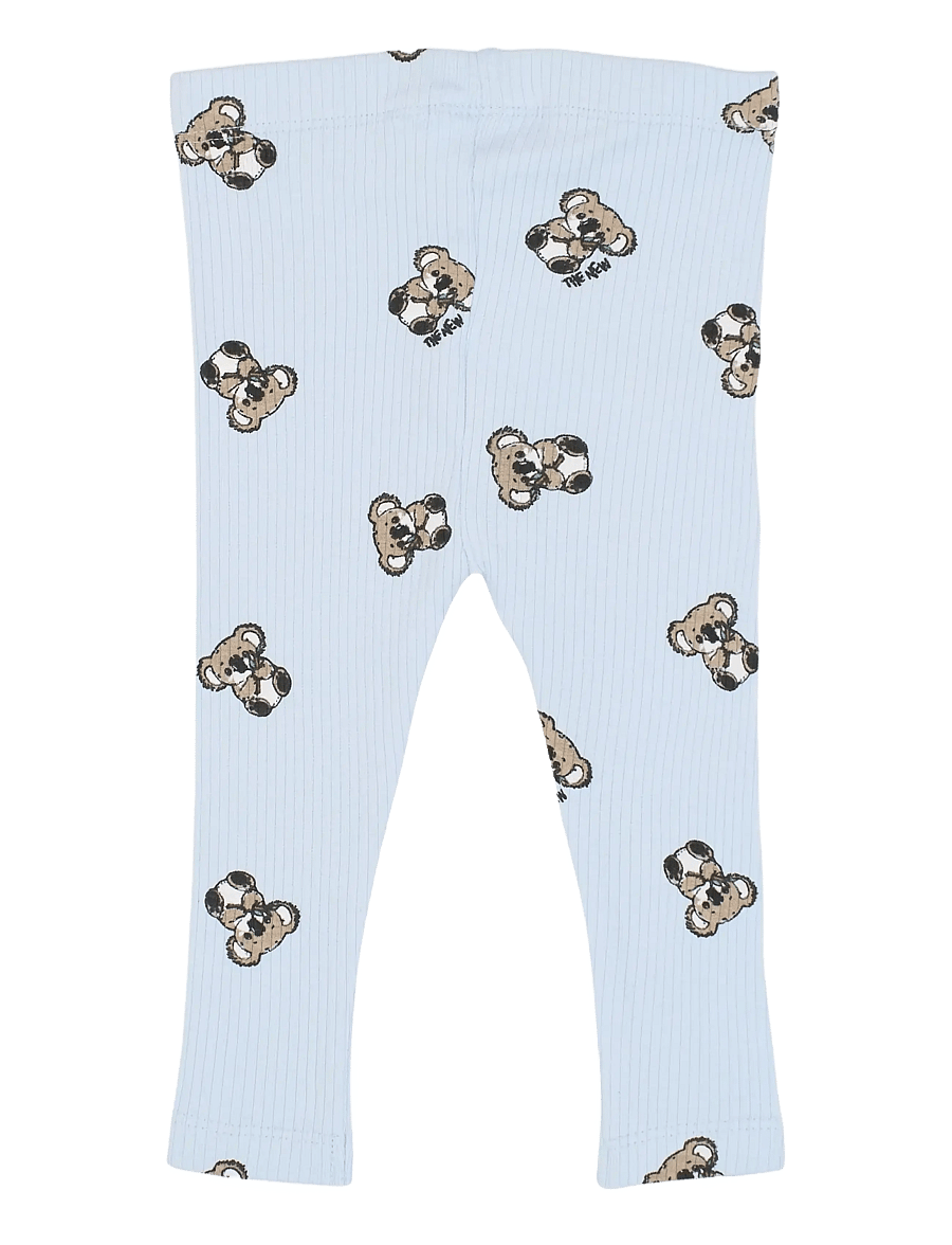 The New - TNSBTopper Rib Leggings - retuusid - heather aop - 1