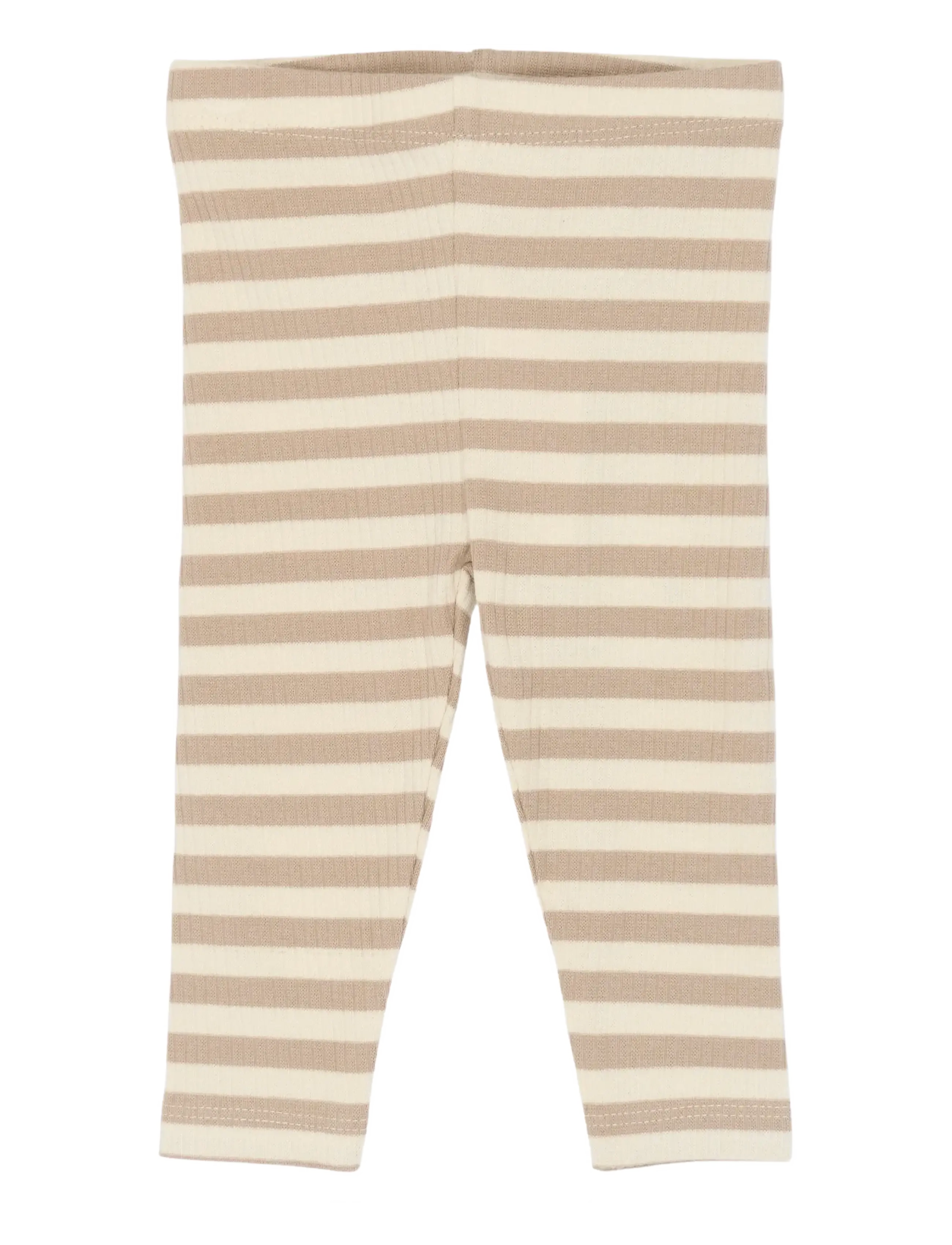 The New TNSBFro Rib Leggings - Nouveautés - HUMUS STRIPED / beige