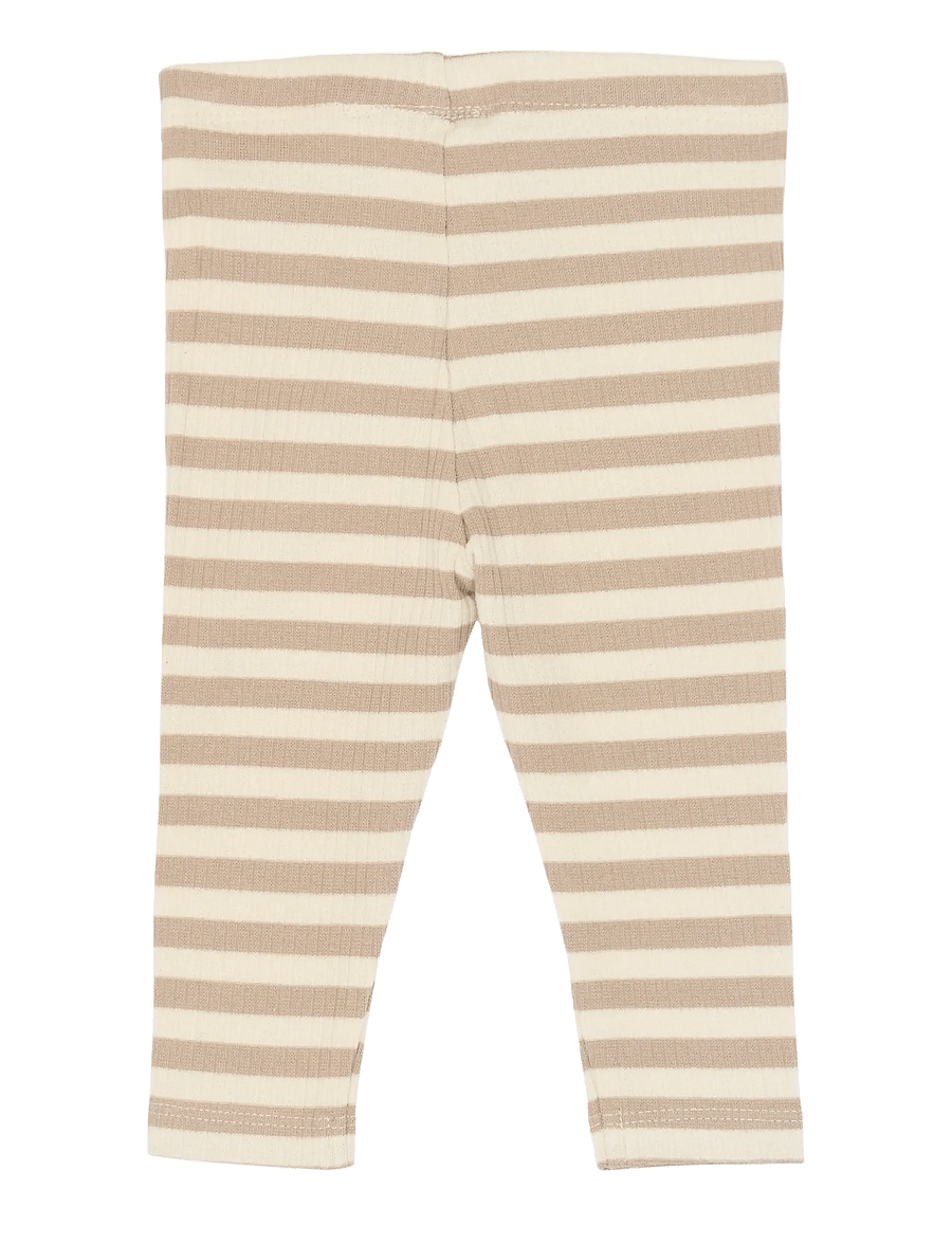 The New - TNSBFro Rib Leggings - leggings - humus striped - 2