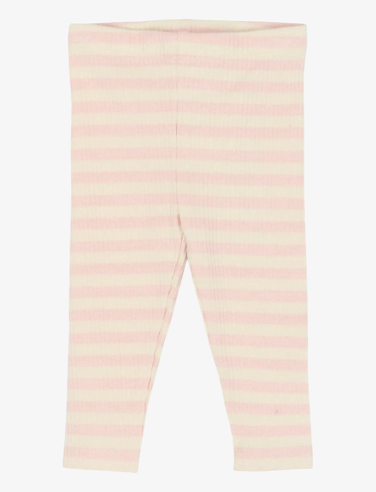 The New - TNSBFro Rib Leggings - leggings - peach whip striped - 1