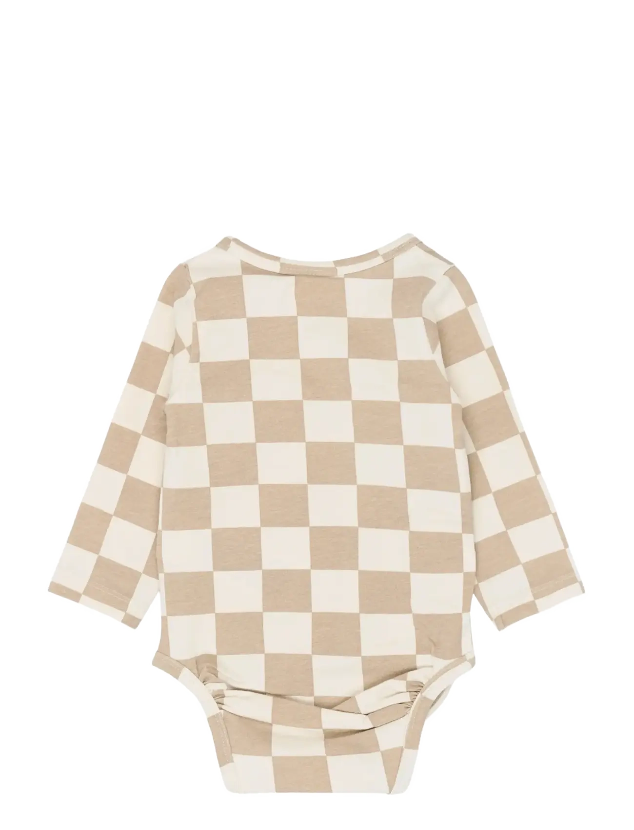 The New - TNSBTheo L_S Wrap Body - langærmede bodyer - humus check - 2