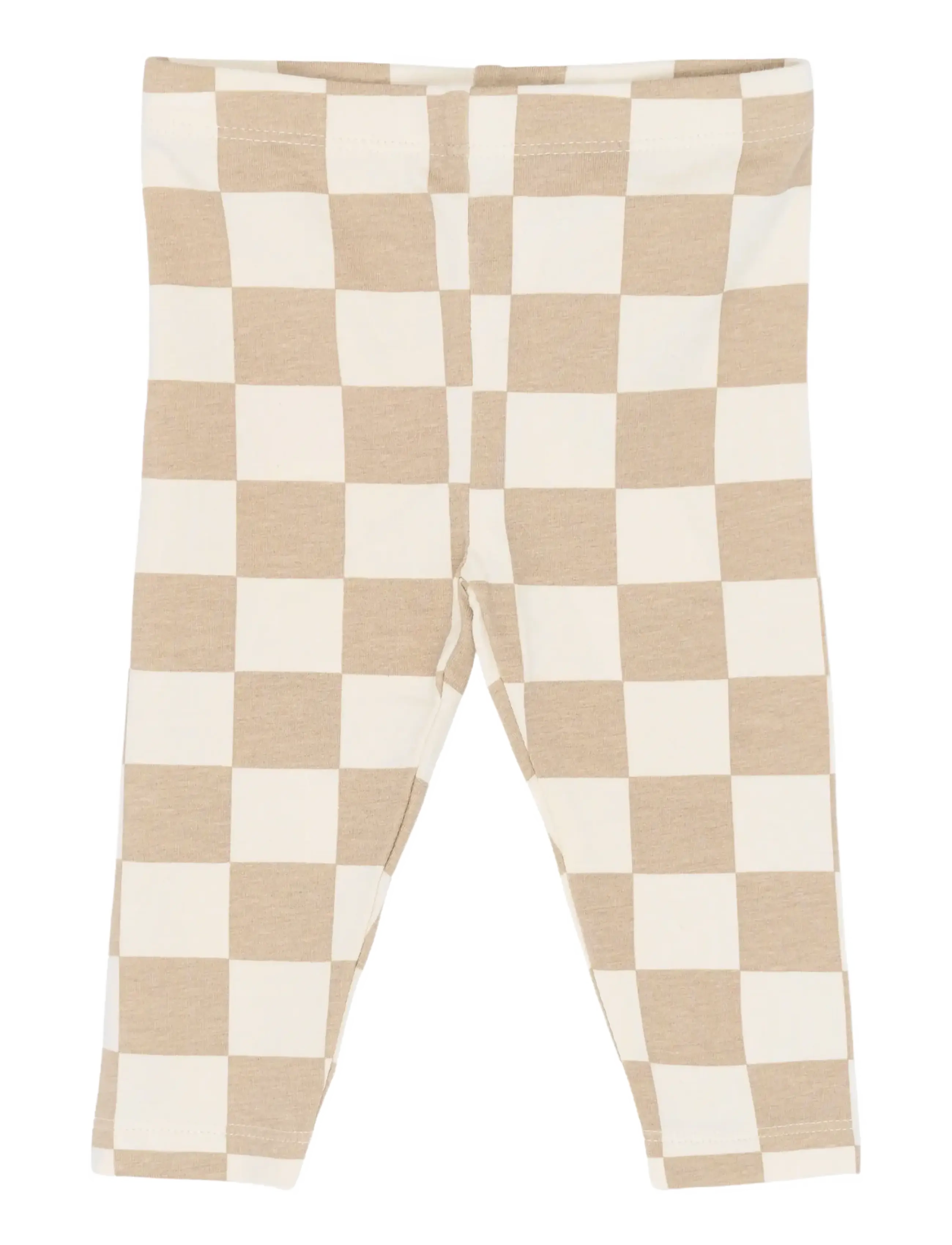 The New TNSBTheo Leggings - Leggings - HUMUS CHECK / cream