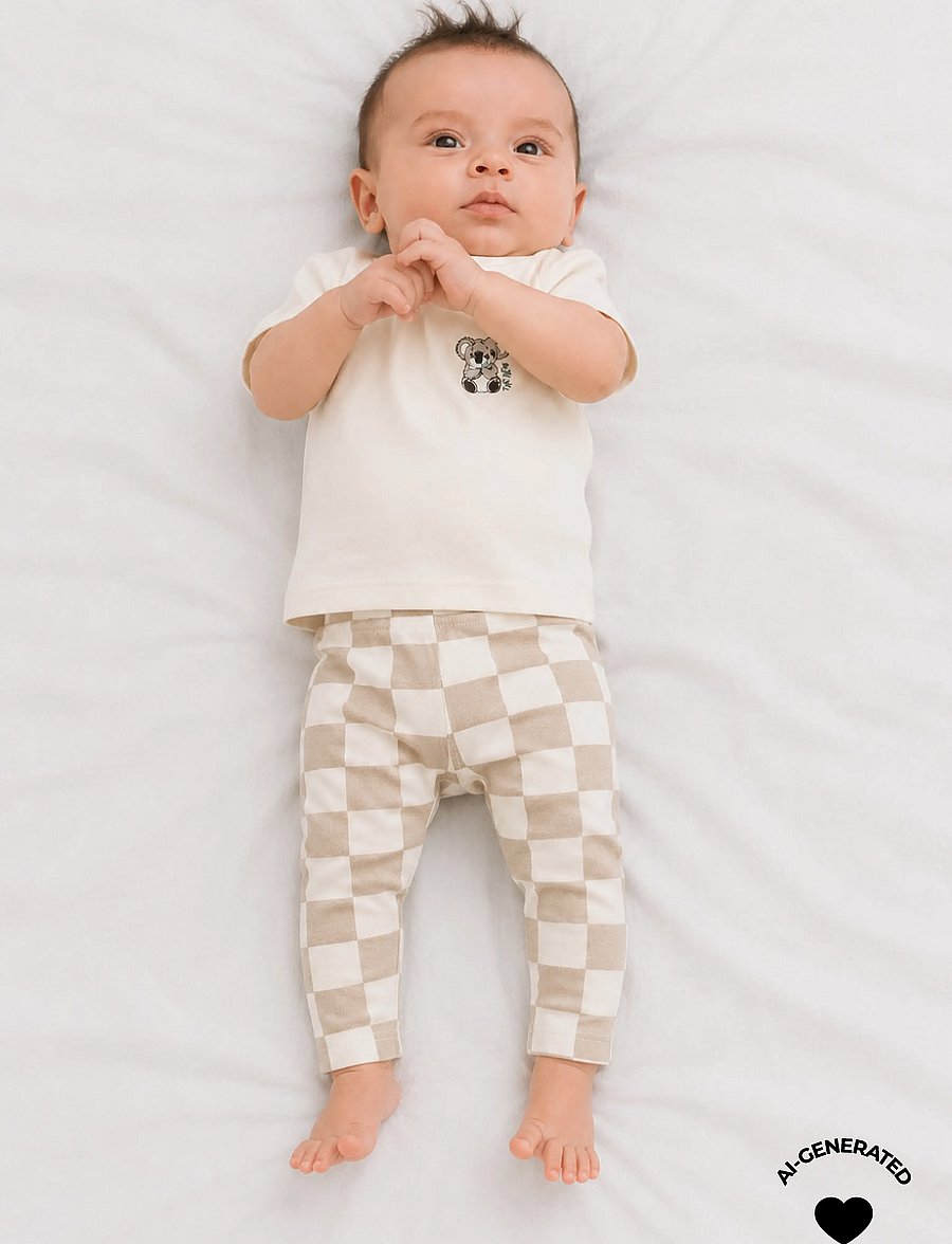 The New - TNSBTheo Leggings - leggings - humus check - 0