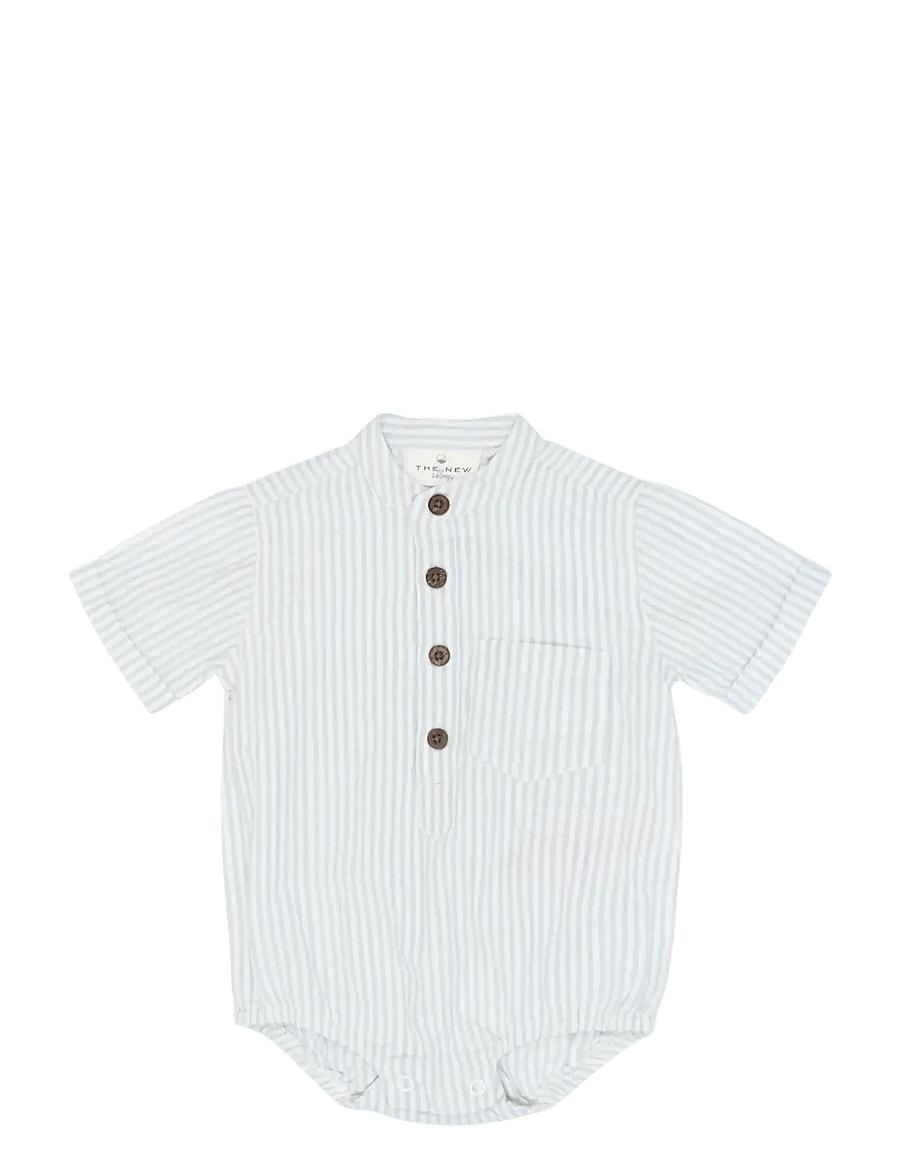 The New - TNSBToby S_S Body - kortærmede heldragter - heather striped - 1