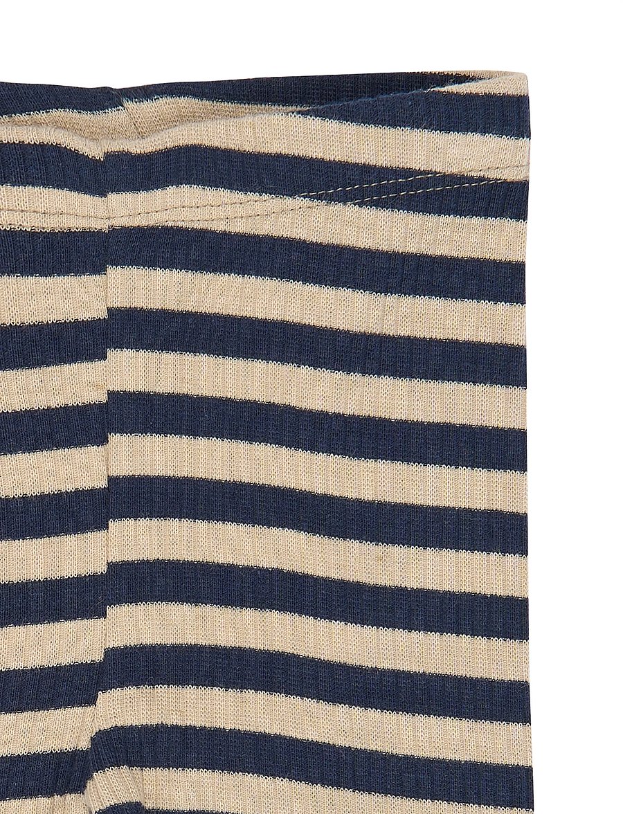 The New - TNSBFro Rib Leggings - langärmelige bodys - navy blazer striped - 3
